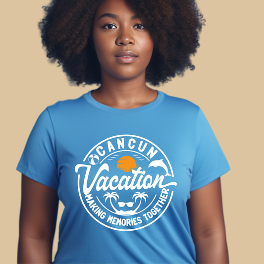 Cancun Vacation Shirt - Cancun Vacation Making Memories Together - Family Match Tee