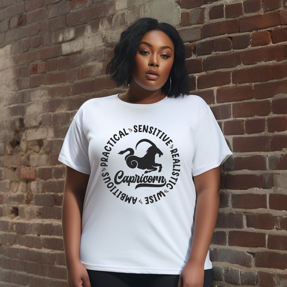 Capricorn Zodiac Shirt - Astrology Apparel, Crewneck, Long Sleeve, and Hoodie