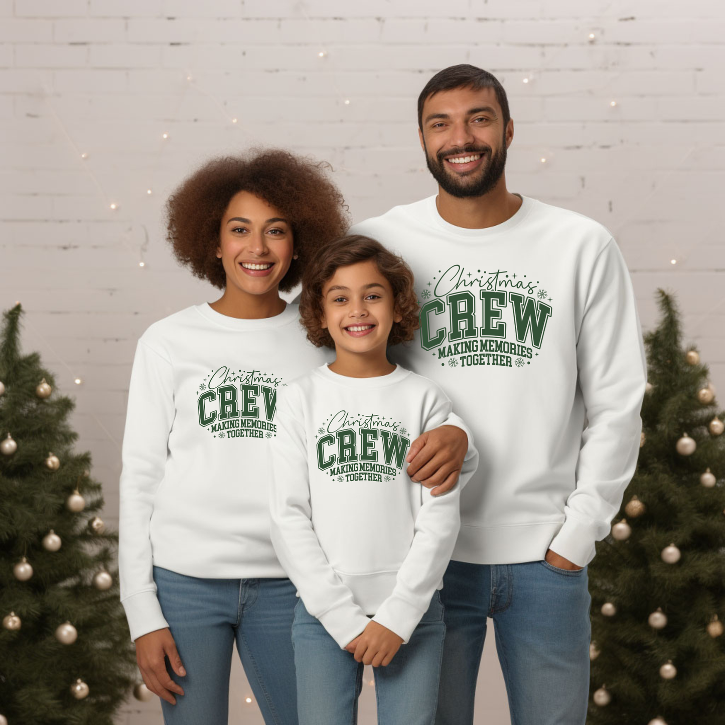 Christmas Crew - The Ultimate Family Reunion Holiday Sweaters and Tee's