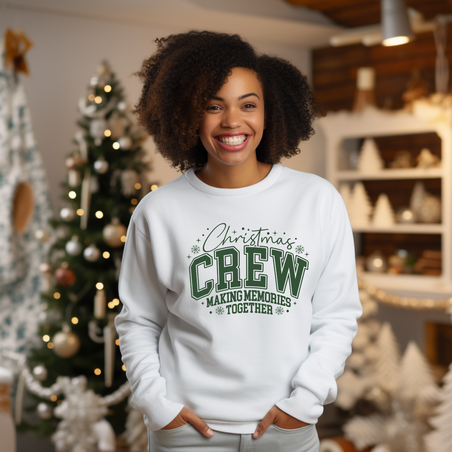 Christmas Crew - The Ultimate Family Reunion Holiday Sweaters and Tee's