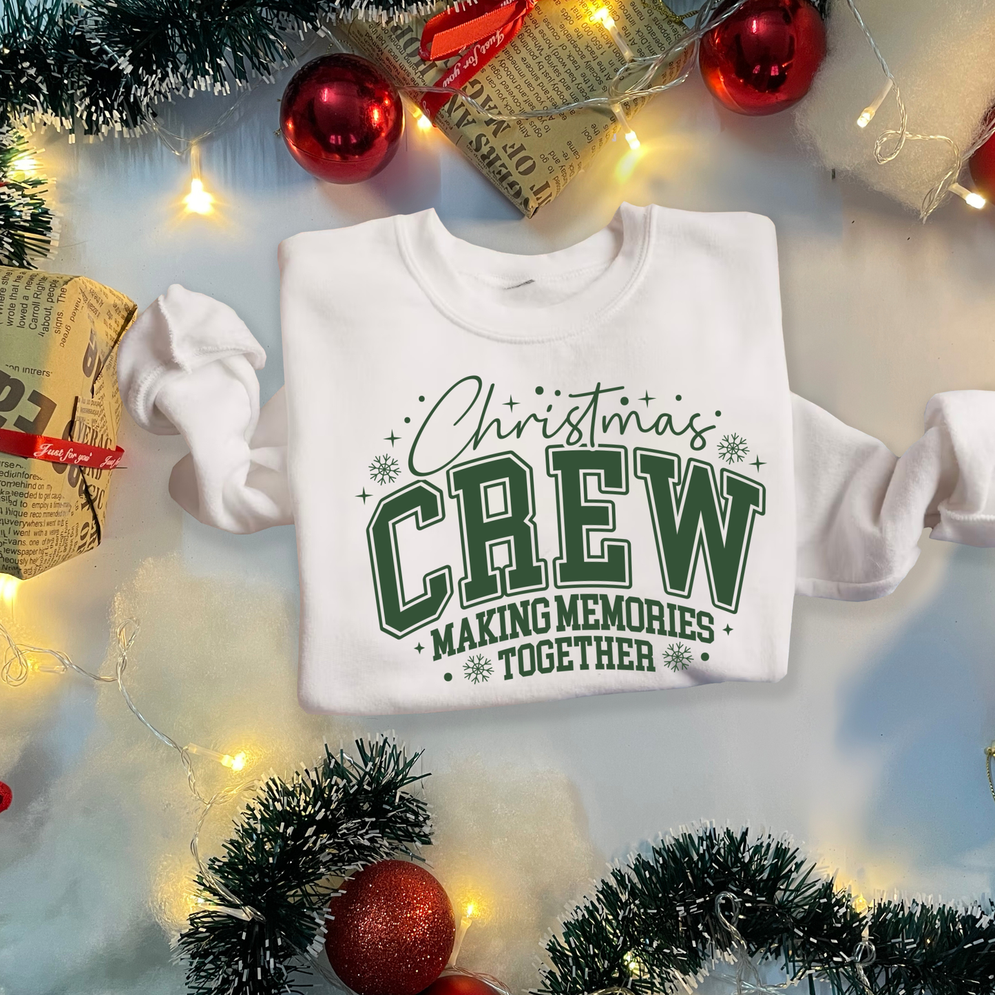 Christmas Crew - The Ultimate Family Reunion Holiday Sweaters and Tee's