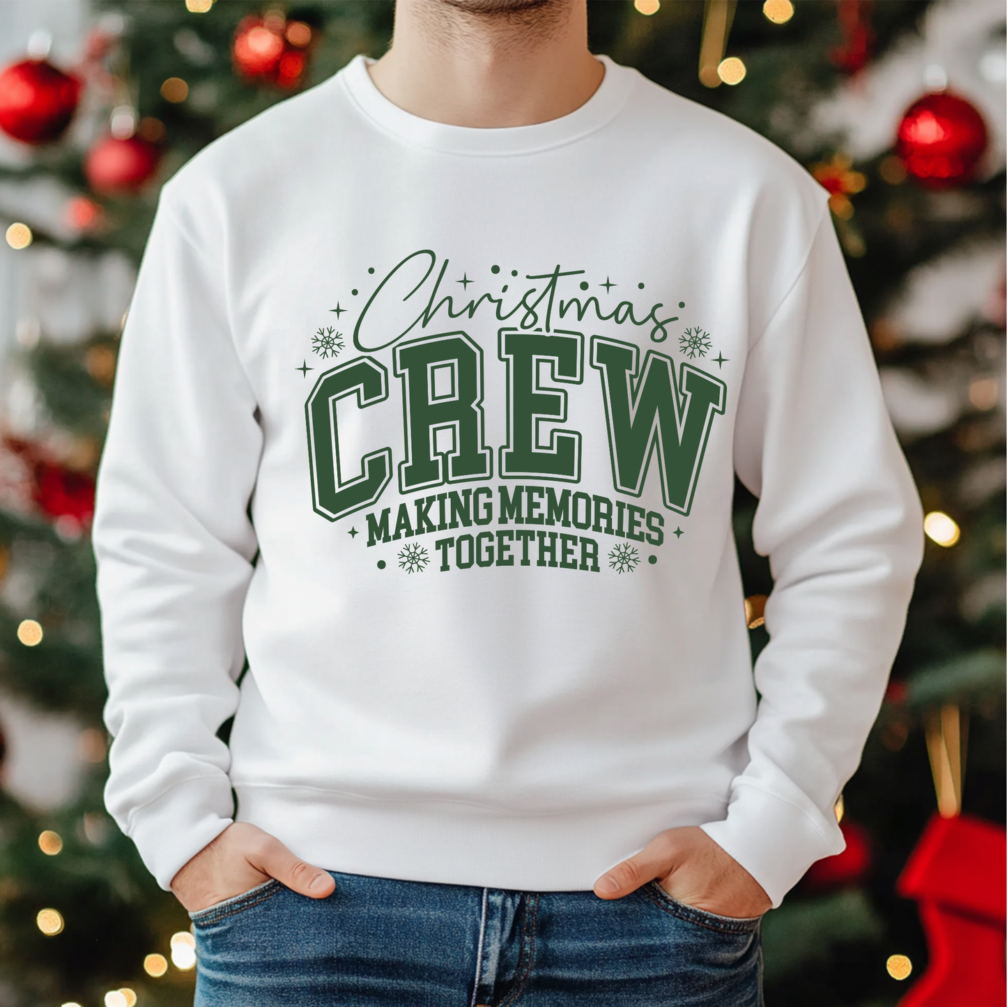 Christmas Crew - The Ultimate Family Reunion Holiday Sweaters and Tee's