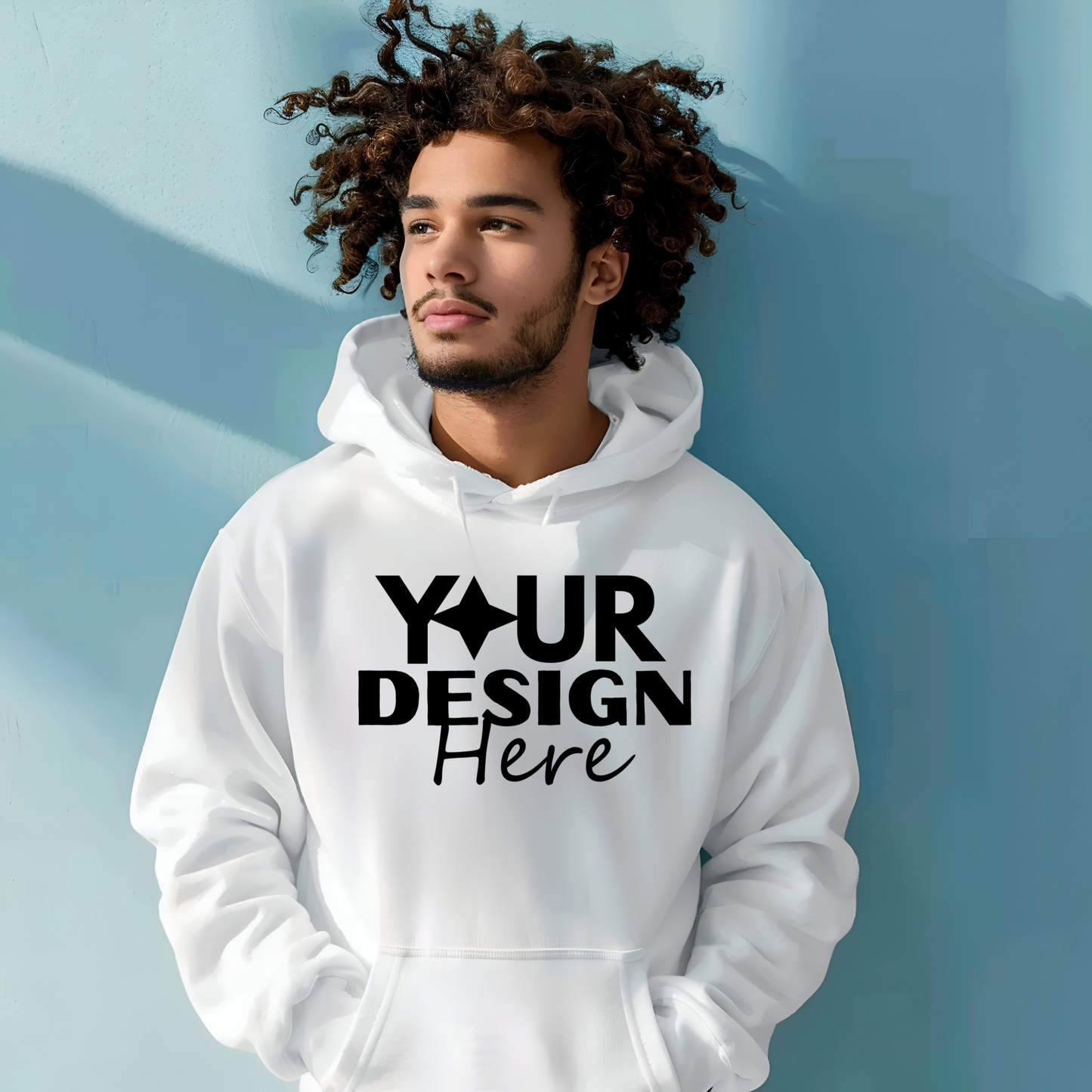 Taylor-Made Custom Hoodie - Personalized Design Hoodie - Front Design Only
