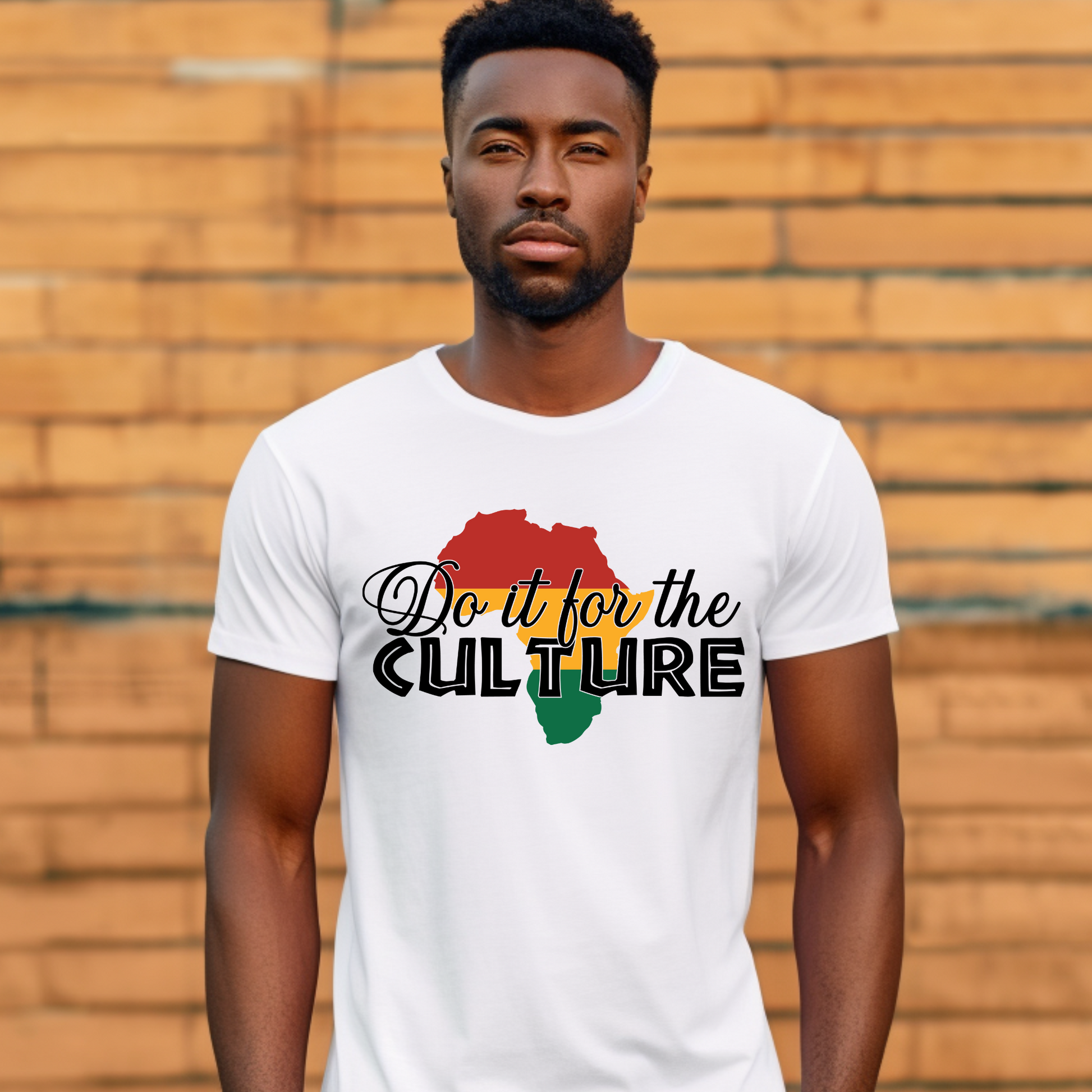 "Do It for the Culture" Black History Shirt, a stylish and empowering piece that celebrates African American heritage. This unisex tshirt is designed for both men and women, making it ideal Black Pride Shirt showing the importance of black history and culture.