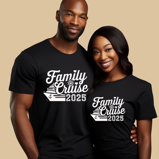 Family Cruise Shirt - Family Cruise 2025 - Family Vacation Matching Tee's