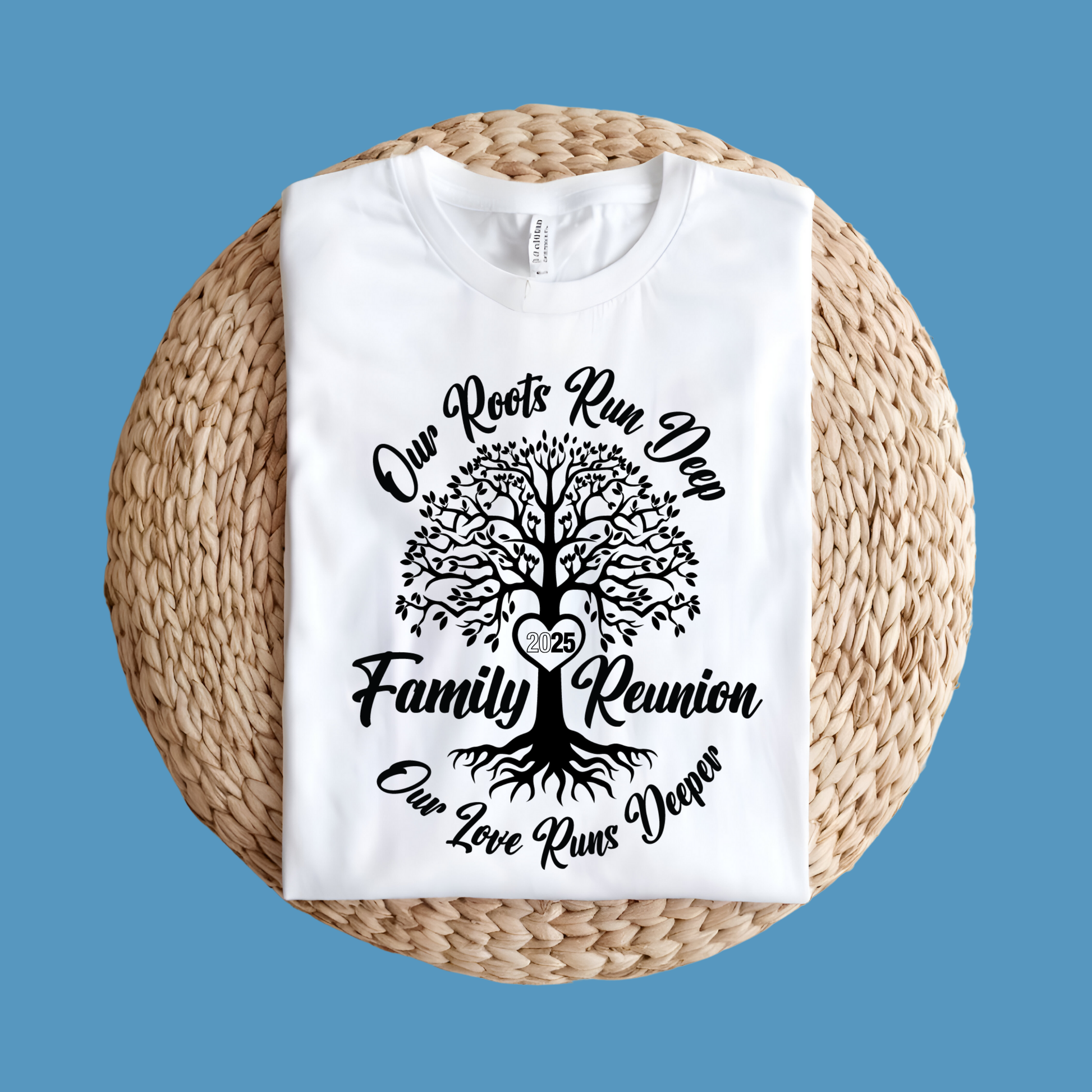 Family Reunion Shirt - Our Roots Run Deep -  Family Matching 2025 Tee