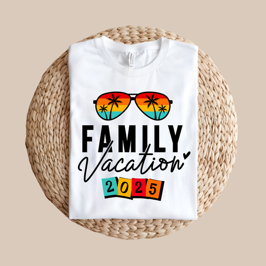 Family Vacation Shirt - Summer Family Vacation 2025 T-shirt - Family Match Tee