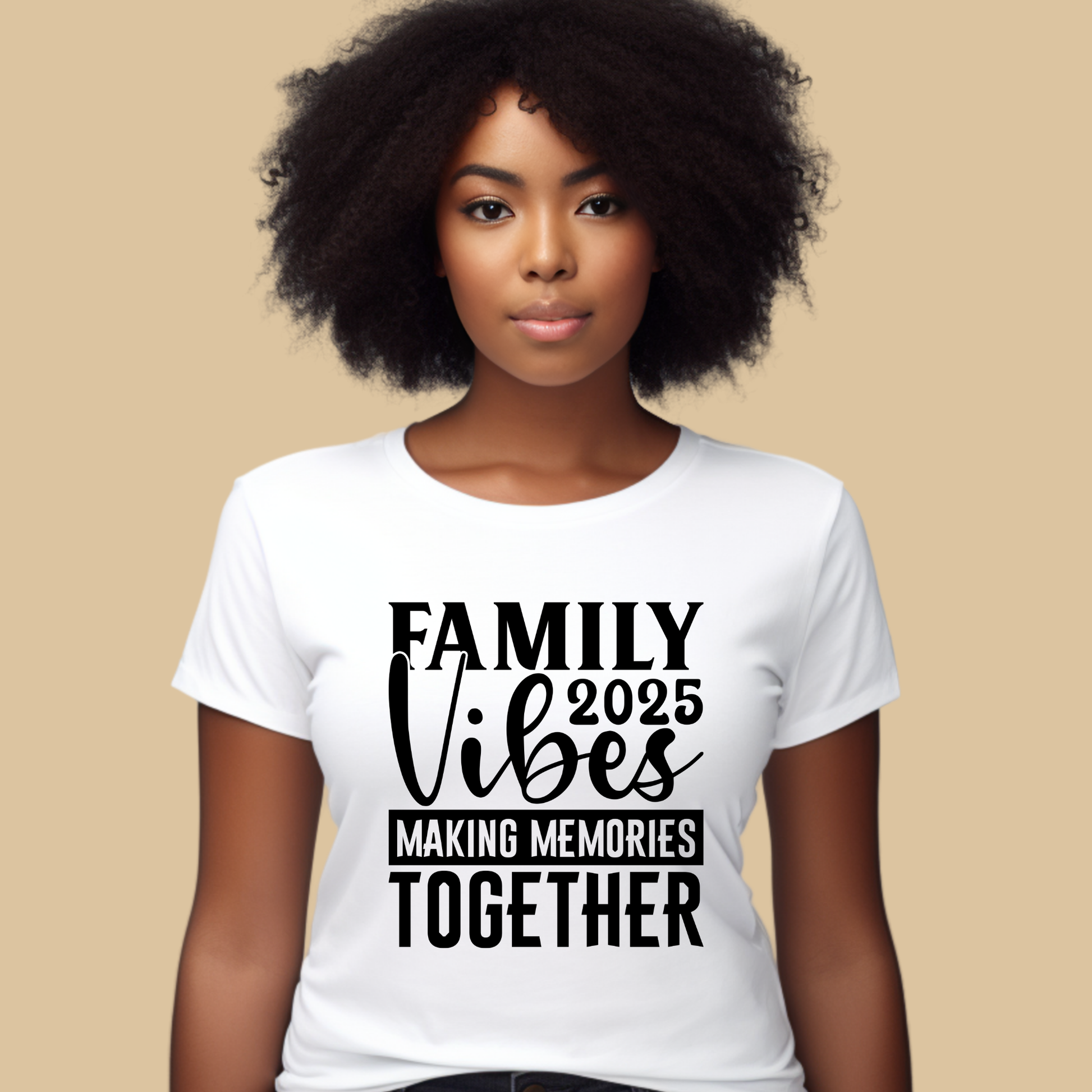 Family Vacation Shirt - Family Vibes 2025 Making Memories Together - Matching Family Tee