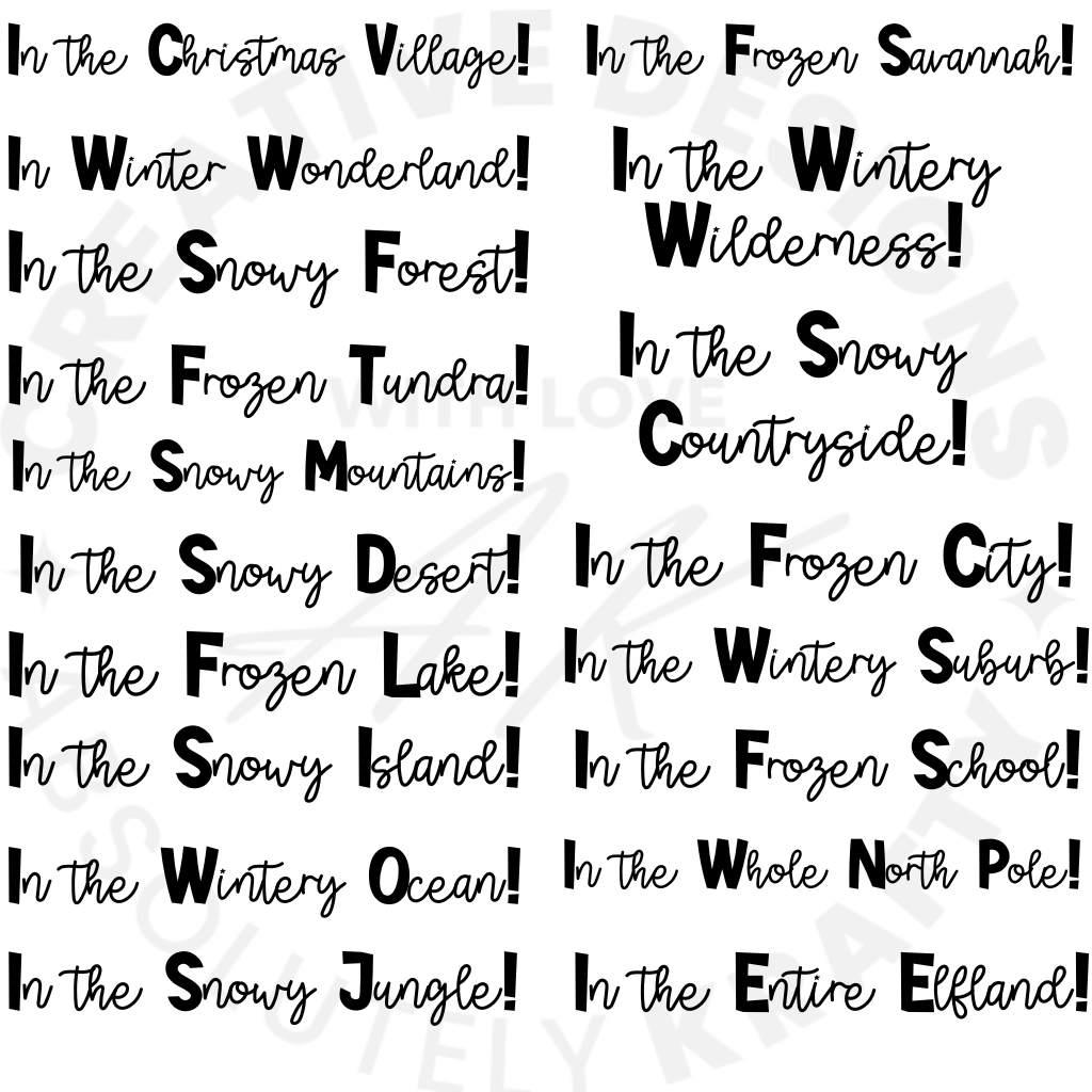 In Winter Wonderland Women's Sweater