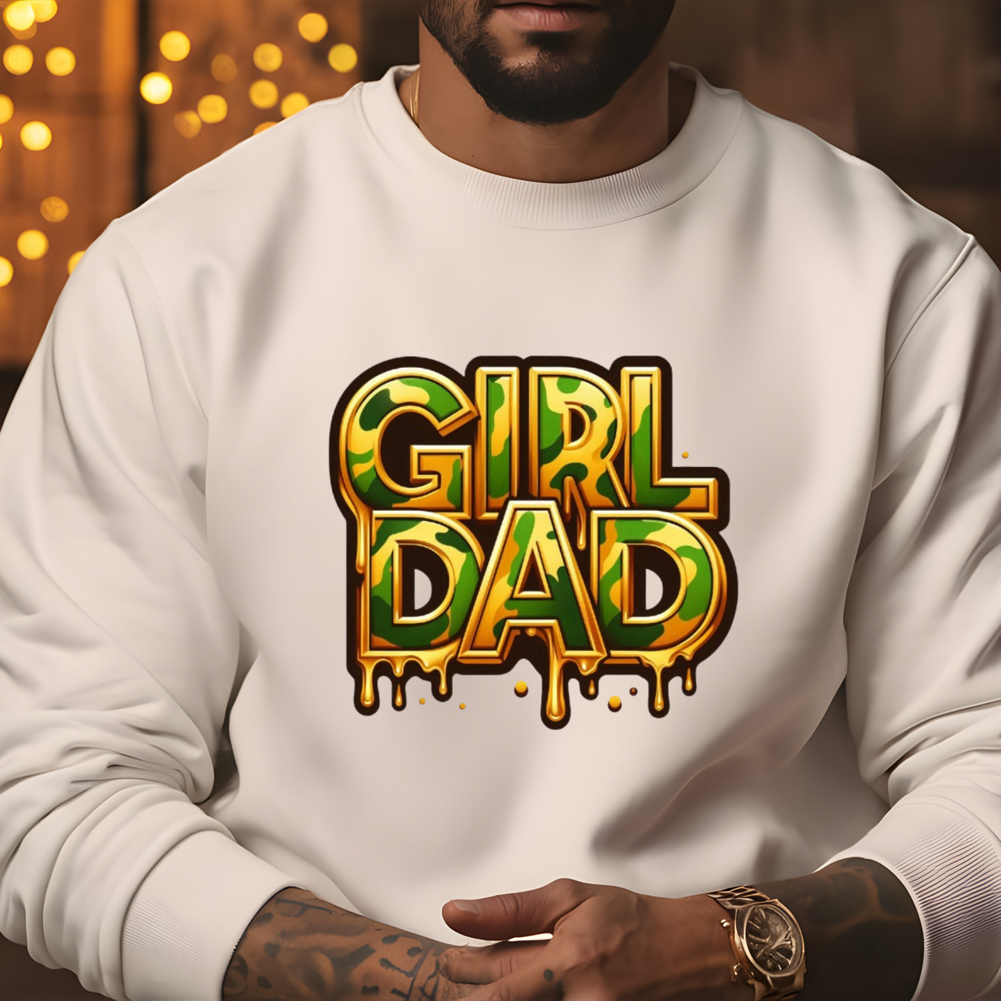 Girl Dad Sweater, Girl Dad Camouflage Shirt, Father Daughter Shirt, Gird Dad Hoodie, Girl Dad Fashion, Girl Dad Gift, Proud Girl Dad, Best Dad Shirt, Girl Dad Clothing, Daddy's Girl Shirt