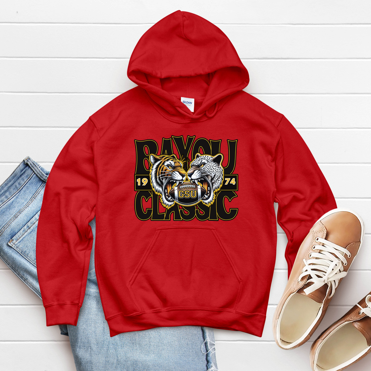 Grambling Tigers Bayou Classic Apparel - Tailgating T-Shirt, Hoodie & Sweater