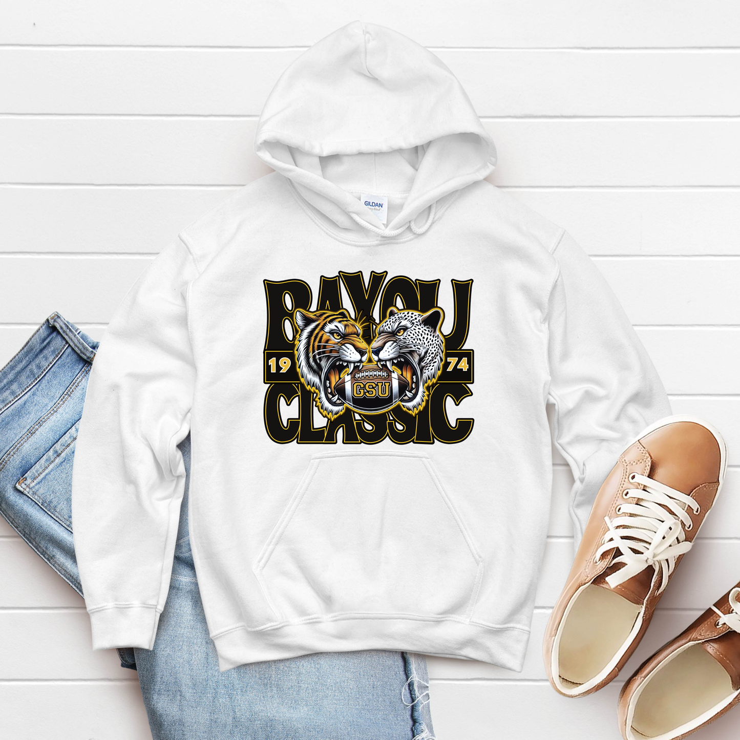 Grambling Tigers Bayou Classic Apparel - Tailgating T-Shirt, Hoodie & Sweater
