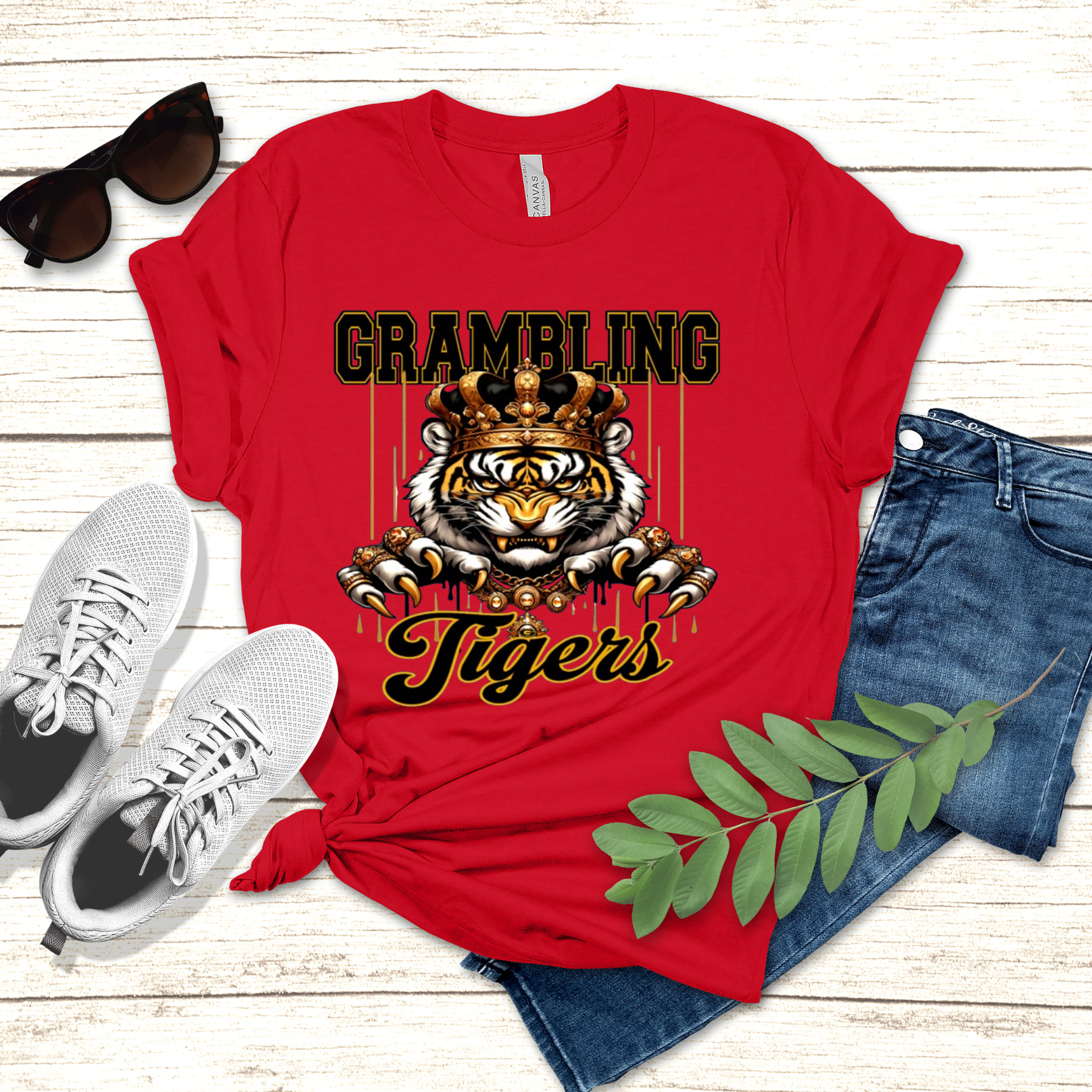 Grambling Tigers T-Shirt, HBCU Apparel, Unisex Grambling Shirt,  Grambling Tigers Fan Gear, Grambling Athletics Apparel, HBCU Unisex Tee, Grambling State Tigers Clothing