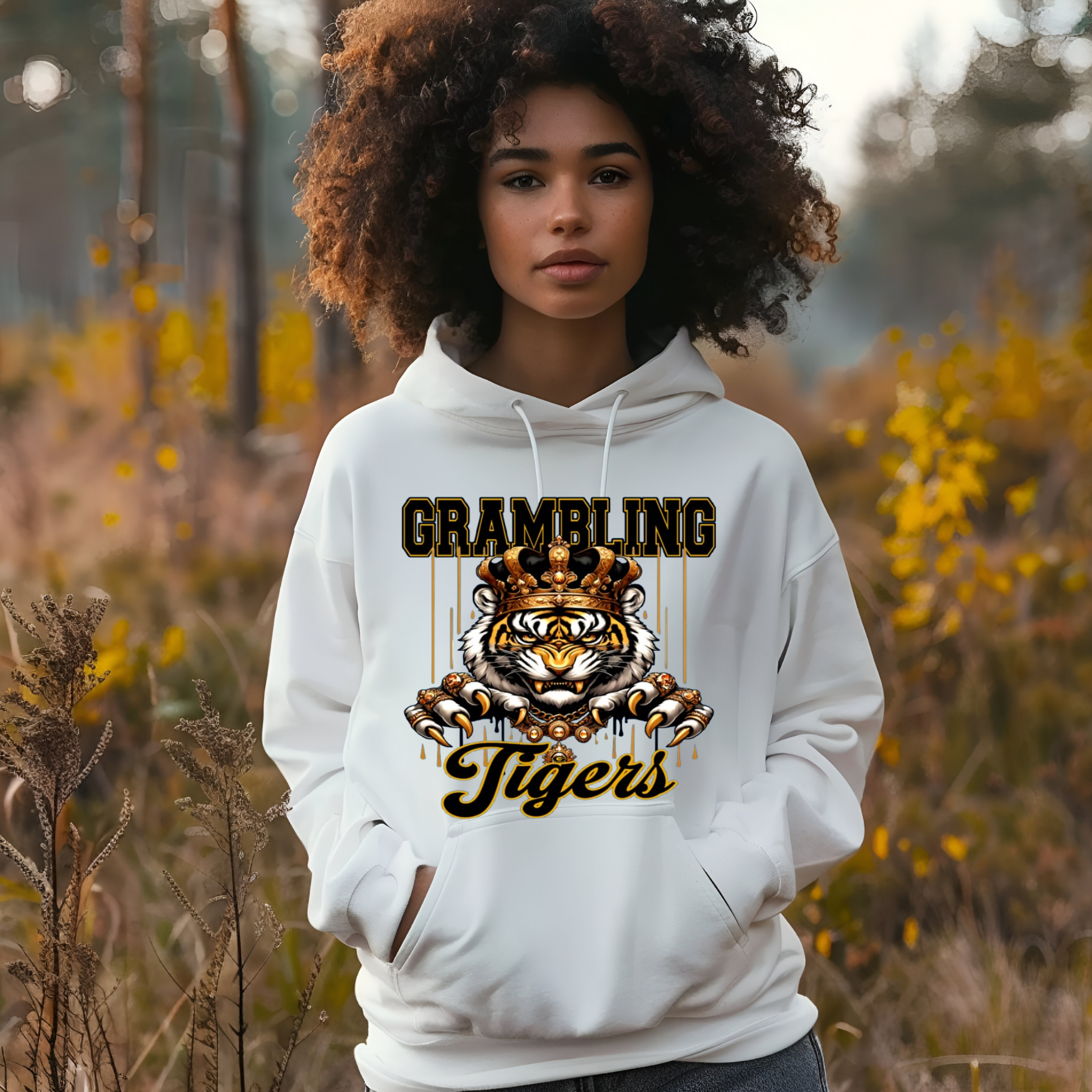 Grambling Tigers Hoodie, Grambling University Apparel, Grambling Fan Gear, HBCU Apparel, Grambling State Tigers, Grambling Sports Hoodie, Grambling Tigers Sweatshirt, HBCU Tigers Hoodie, Grambling Football Hoodie, Grambling Spirit Wear 