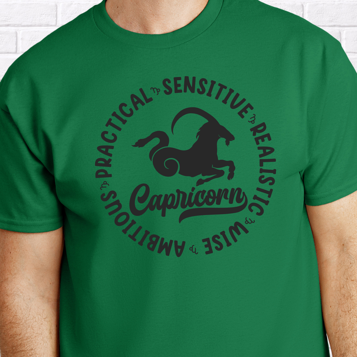 Capricorn Zodiac Shirt - Astrology Apparel, Crewneck, Long Sleeve, and Hoodie