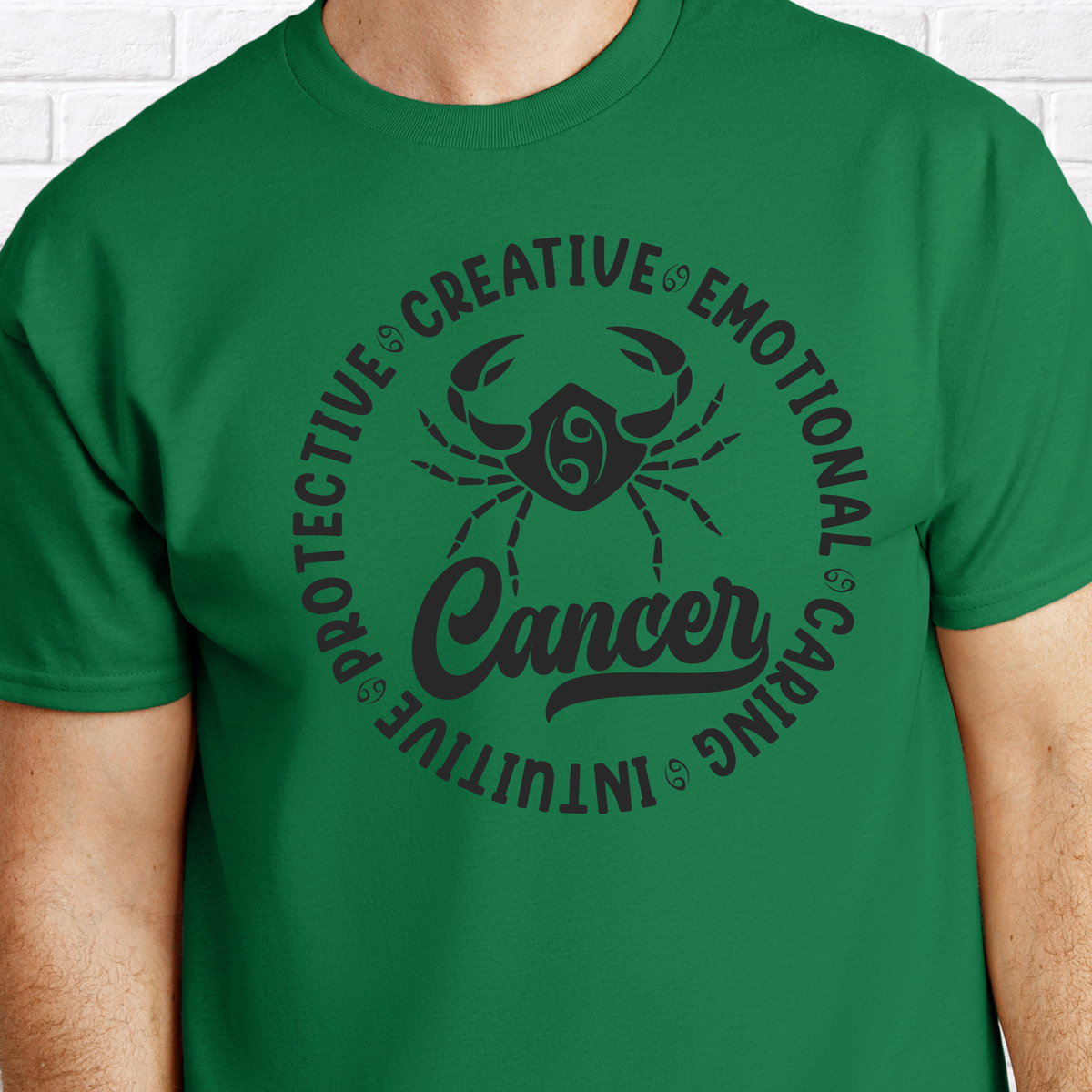 Cancer Zodiac Shirt - Astrology Apparel, Crewneck, Long Sleeve, and Hoodie