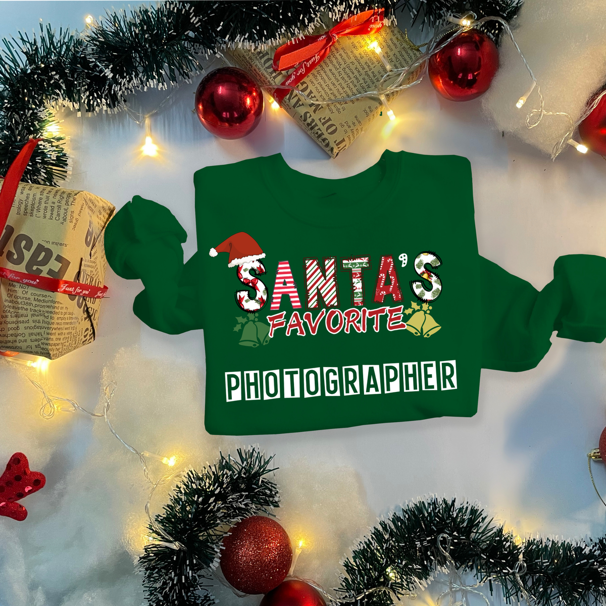 Christmas Matching Shirts for Work: "Santa's Favorite...." Personalized Occupational Shirt