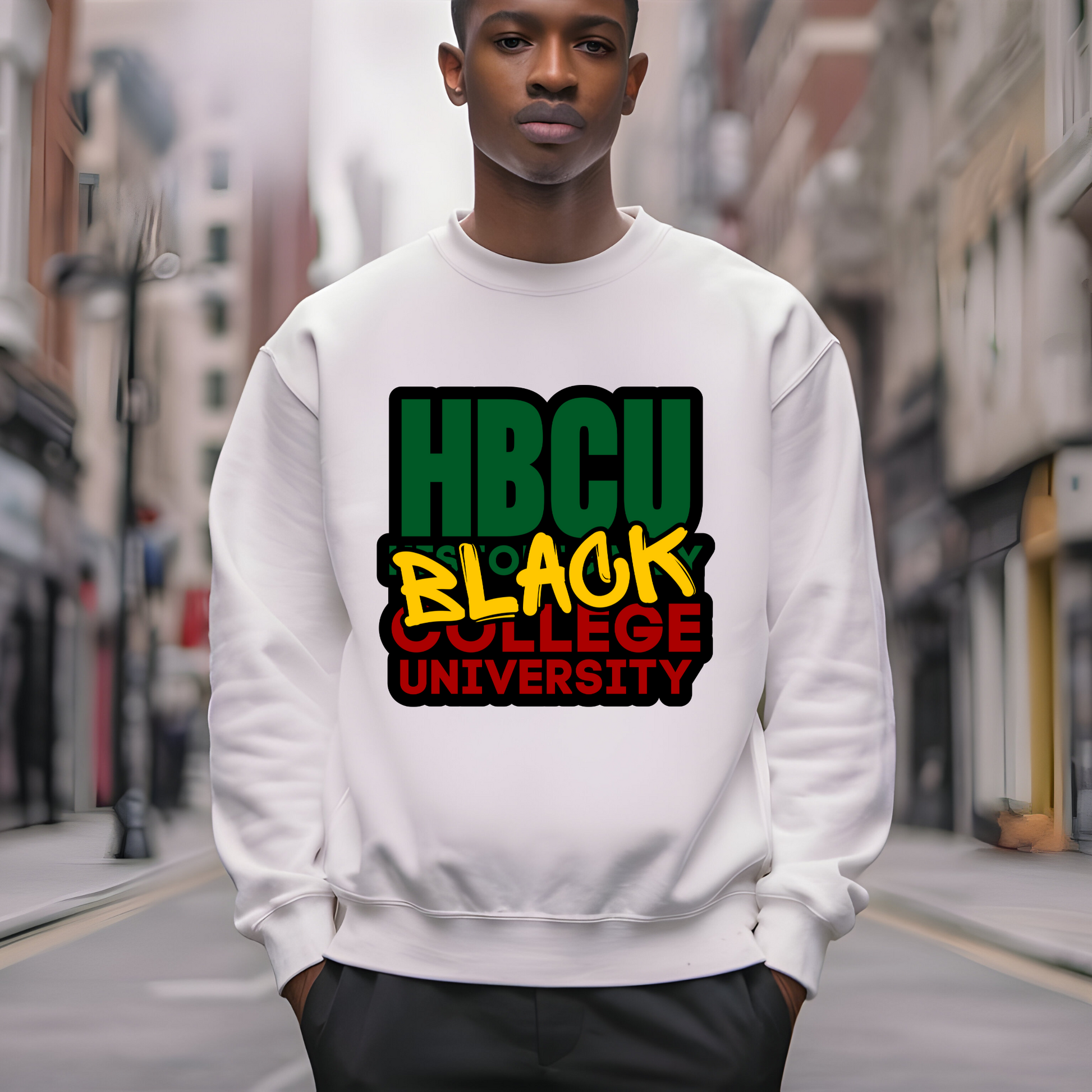 HBCU Black College University Unisex Sweatshirt - Year-Round Cultural Pride HBCU Sweater