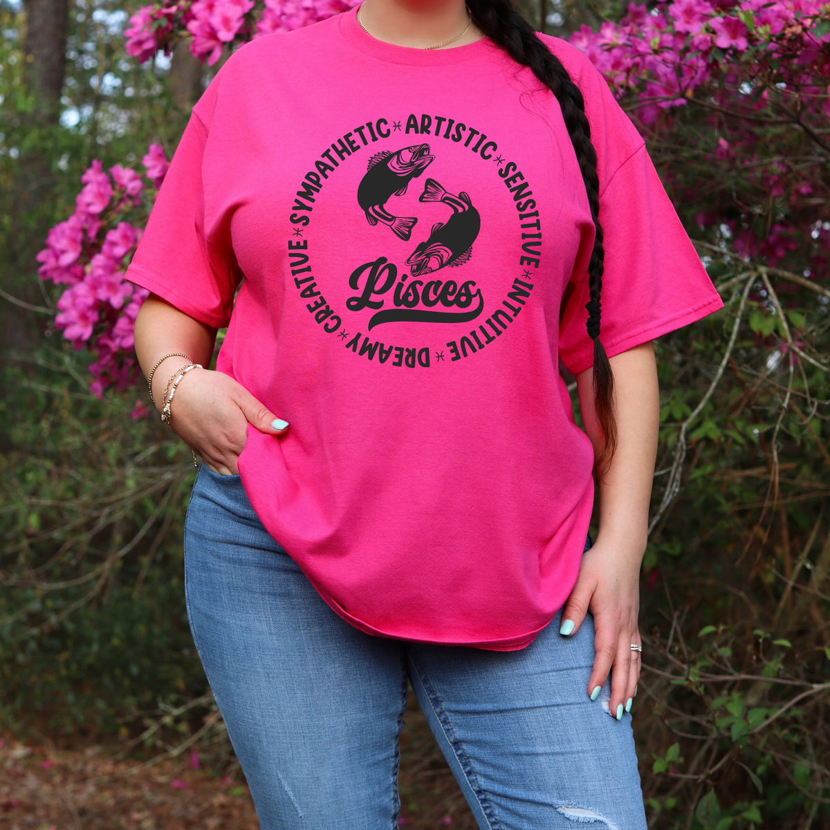 Pisces Zodiac Shirt - Astrology Apparel, Crewneck, Long Sleeve, and Hoodie