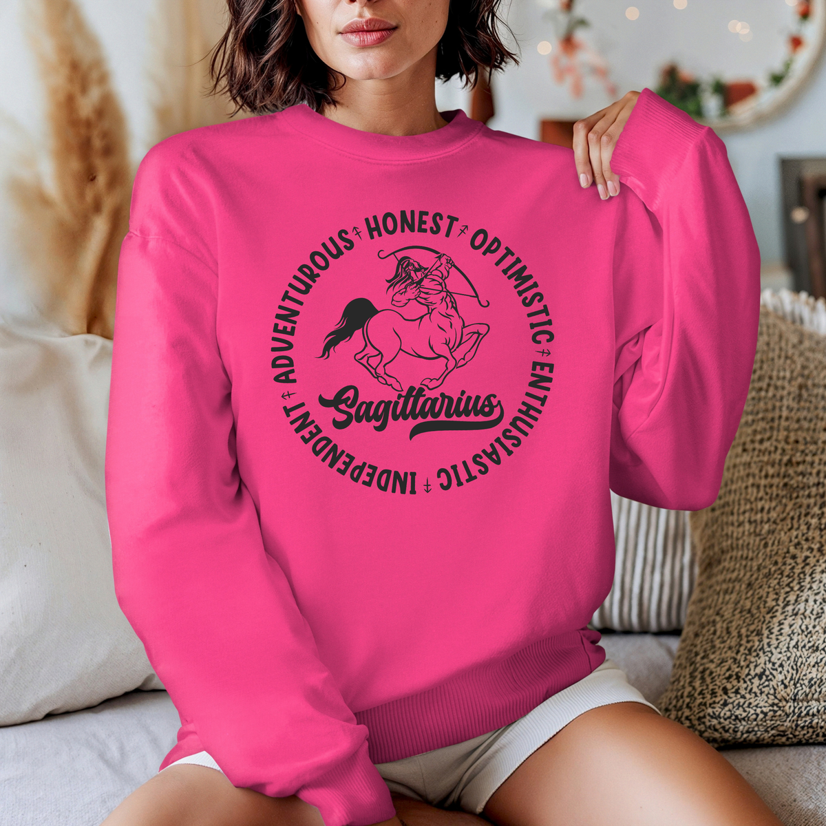 Sagittarius Zodiac Shirt - Astrology Apparel, Crewneck, Long Sleeve, and Hoodie