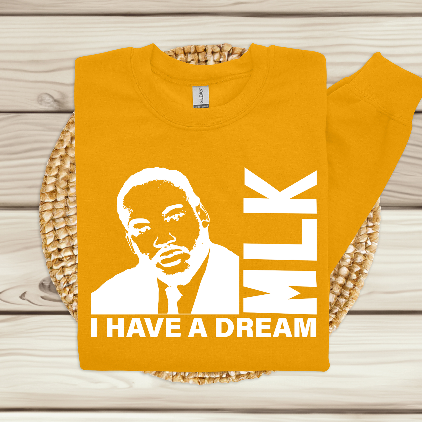 MLK Tribute: Honor Martin Luther King's Legacy: 'I HAVE A DREAM' Unisex Sweatshirt