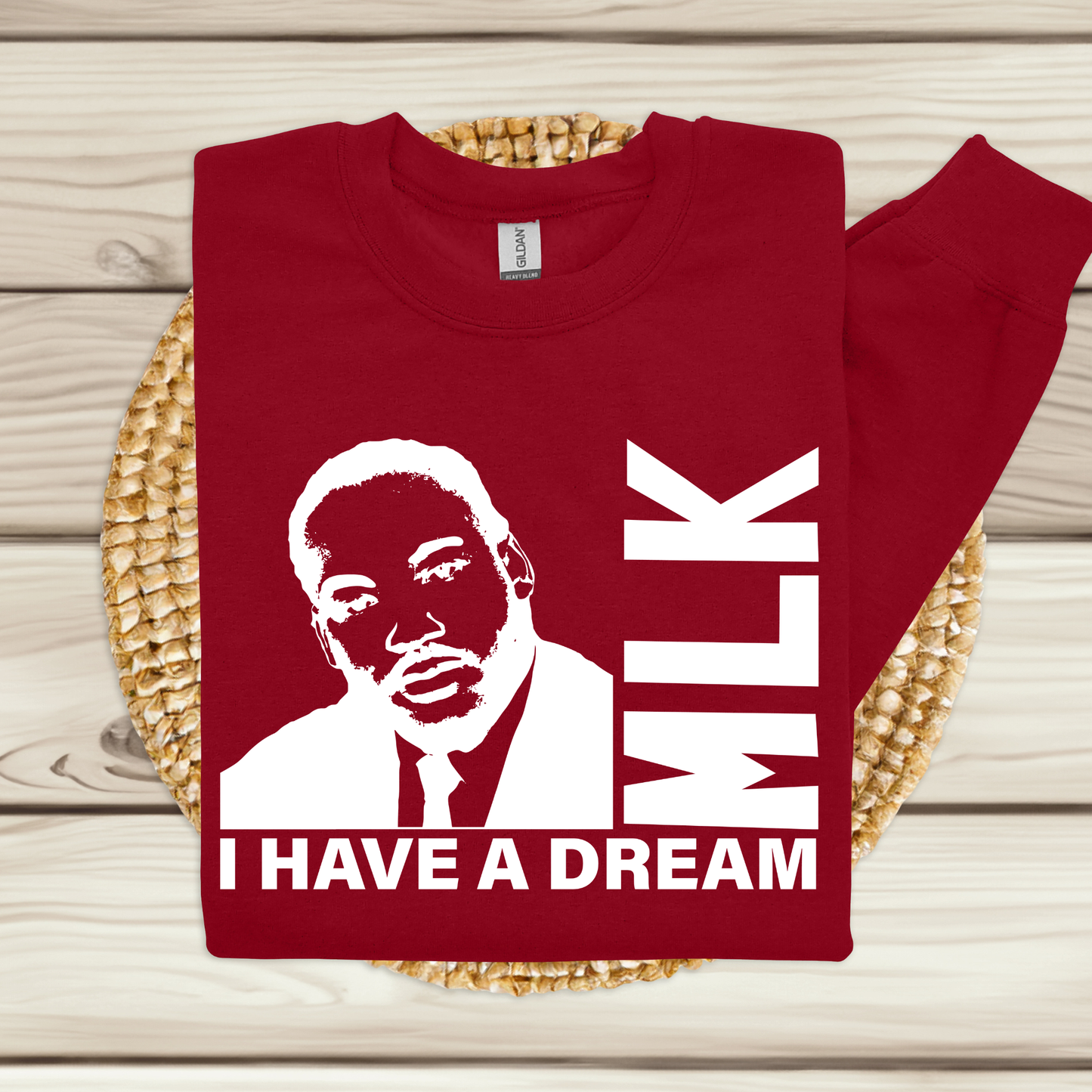 MLK Tribute: Honor Martin Luther King's Legacy: 'I HAVE A DREAM' Unisex Sweatshirt