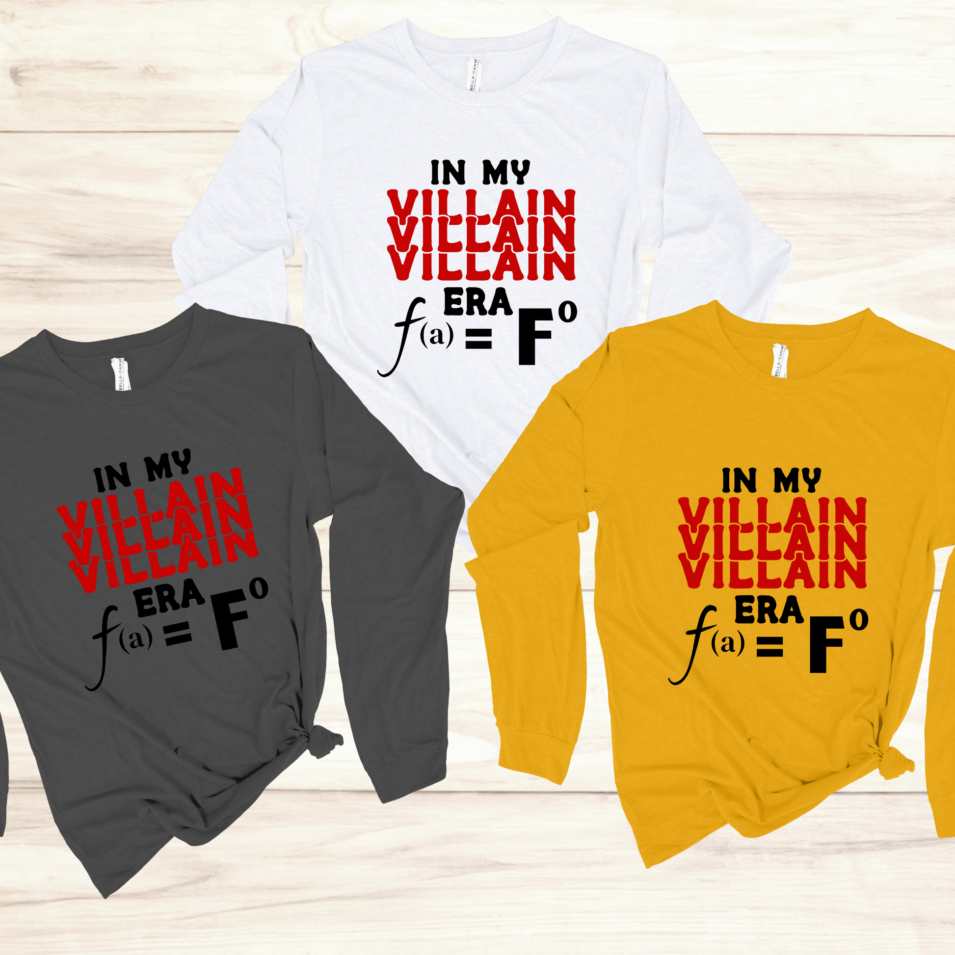 In My Villain Era Fuck Around and Find Out Black Culture Graphic Crewneck White TShirt