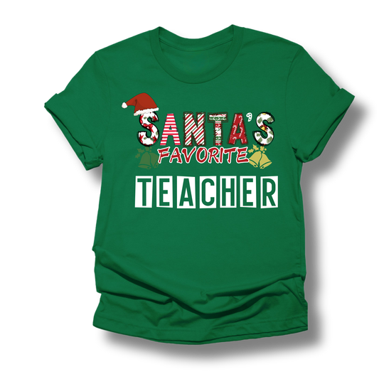 Christmas Matching Shirts for Work: "Santa's Favorite...." Personalized Occupational Shirt
