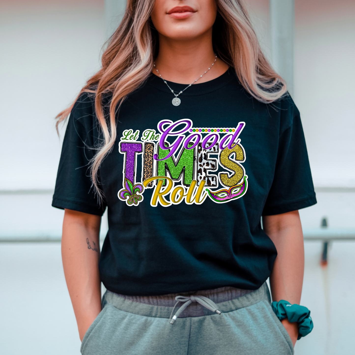 Mardi Gras Shirt - "Let the Good Times Roll" Mardi Gras T-Shirt, Sweater, or Hoodie