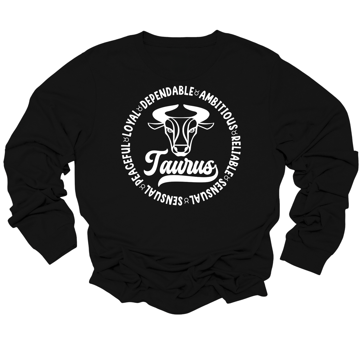 Taurus Zodiac Shirt - Astrology Apparel, Crewneck, Long Sleeve, and Hoodie