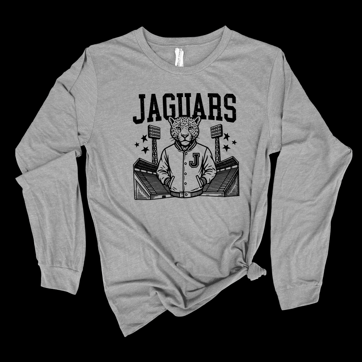 Jaguars Mascot Shirt - Jaguar  Varsity Jacket Football Game Day Spirit T-Shirt
