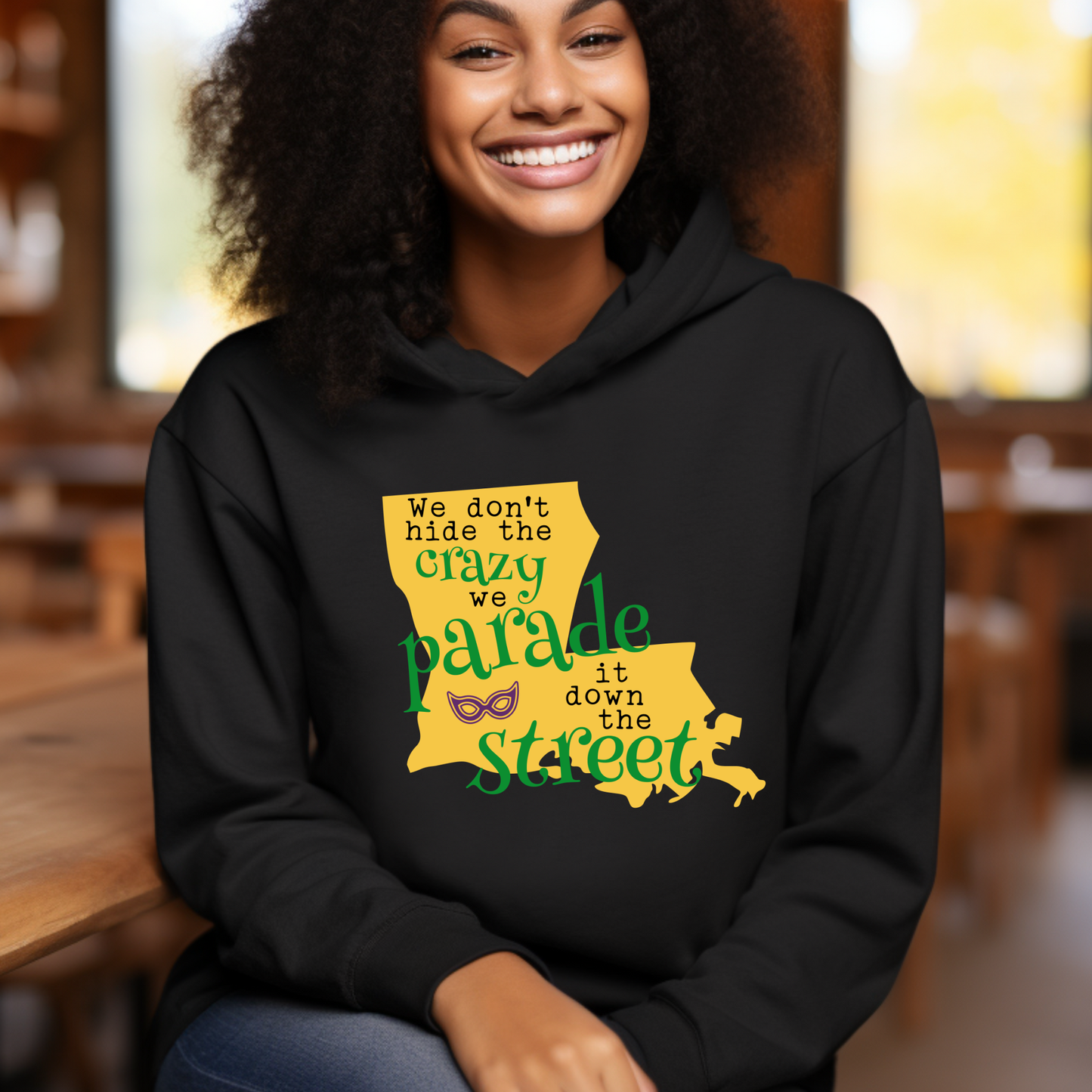 Mardi Gras Shirt - Mardi Gras Louisiana Festive Tee, Sweater, or Hoodie