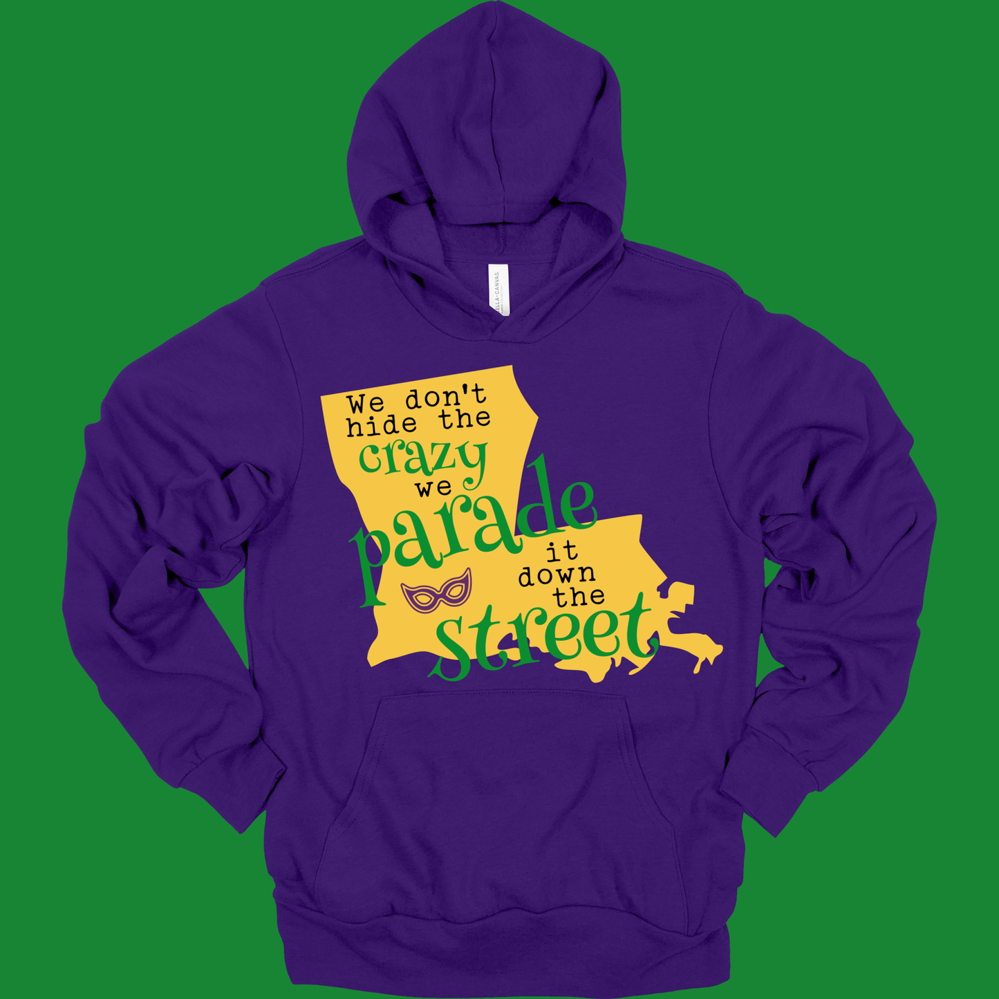 Mardi Gras Shirt - Mardi Gras Louisiana Festive Tee, Sweater, or Hoodie