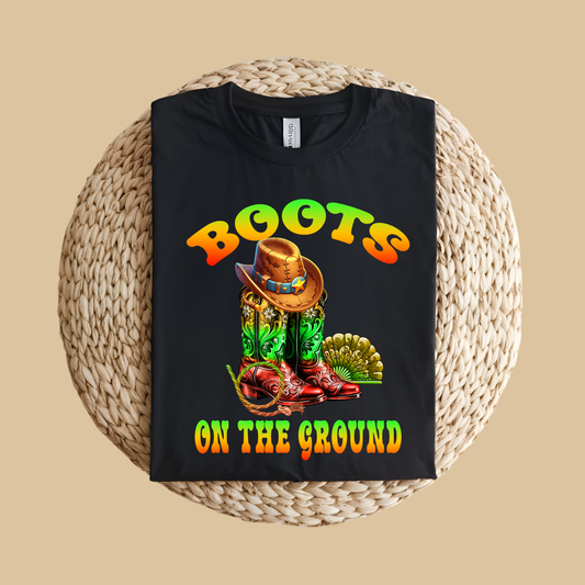 March Forward – “Boots On the Ground” Juneteenth Typography Tee