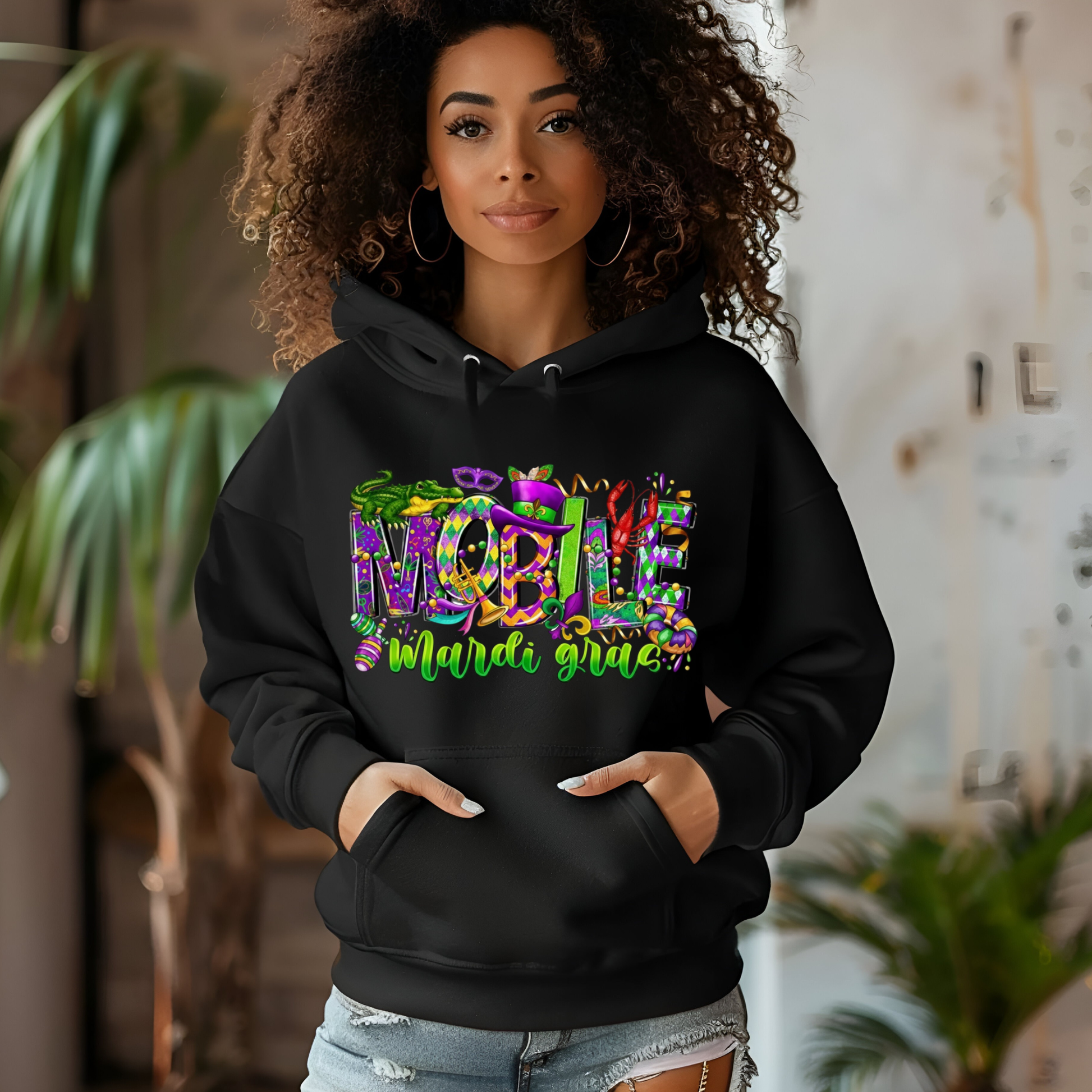 Mobile Mardi Gras Shirt & Hoodie - The Home of Mardi Gras Shirt/Hoodie