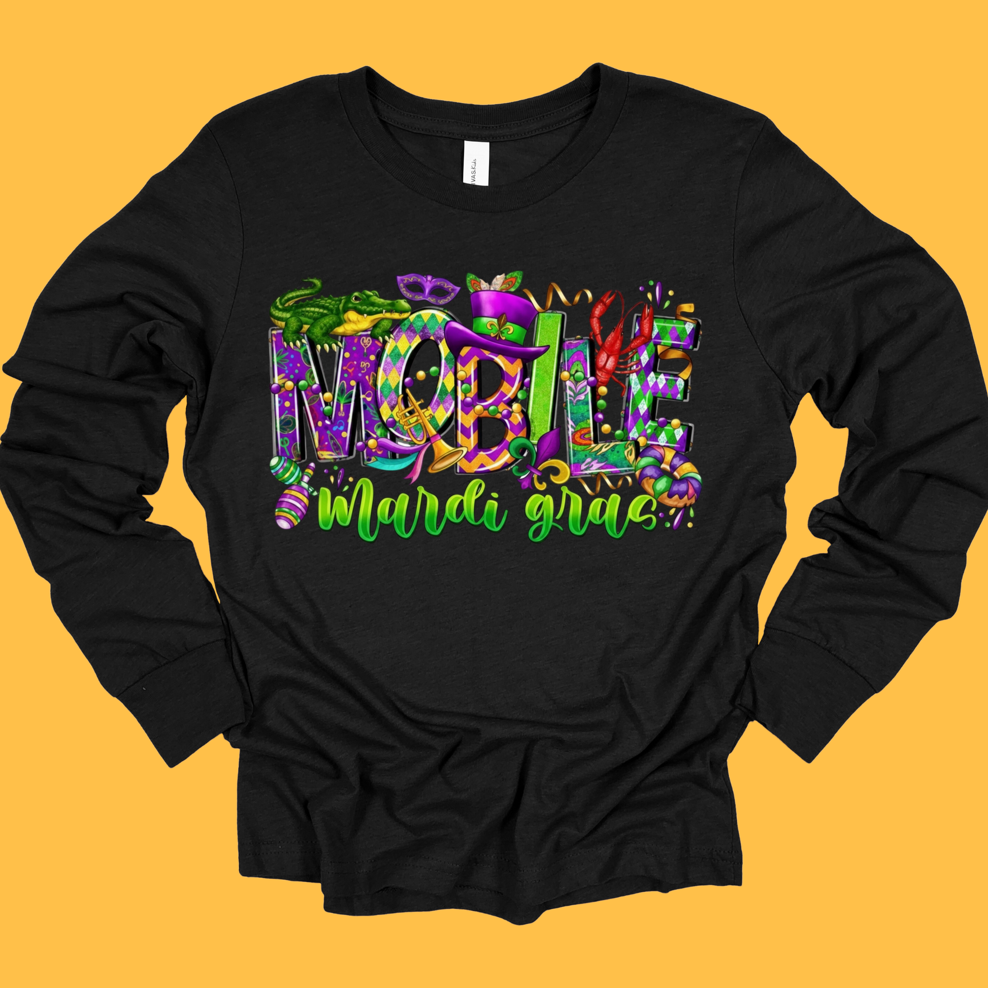 Mobile Mardi Gras Shirt & Hoodie - The Home of Mardi Gras Shirt/Hoodie