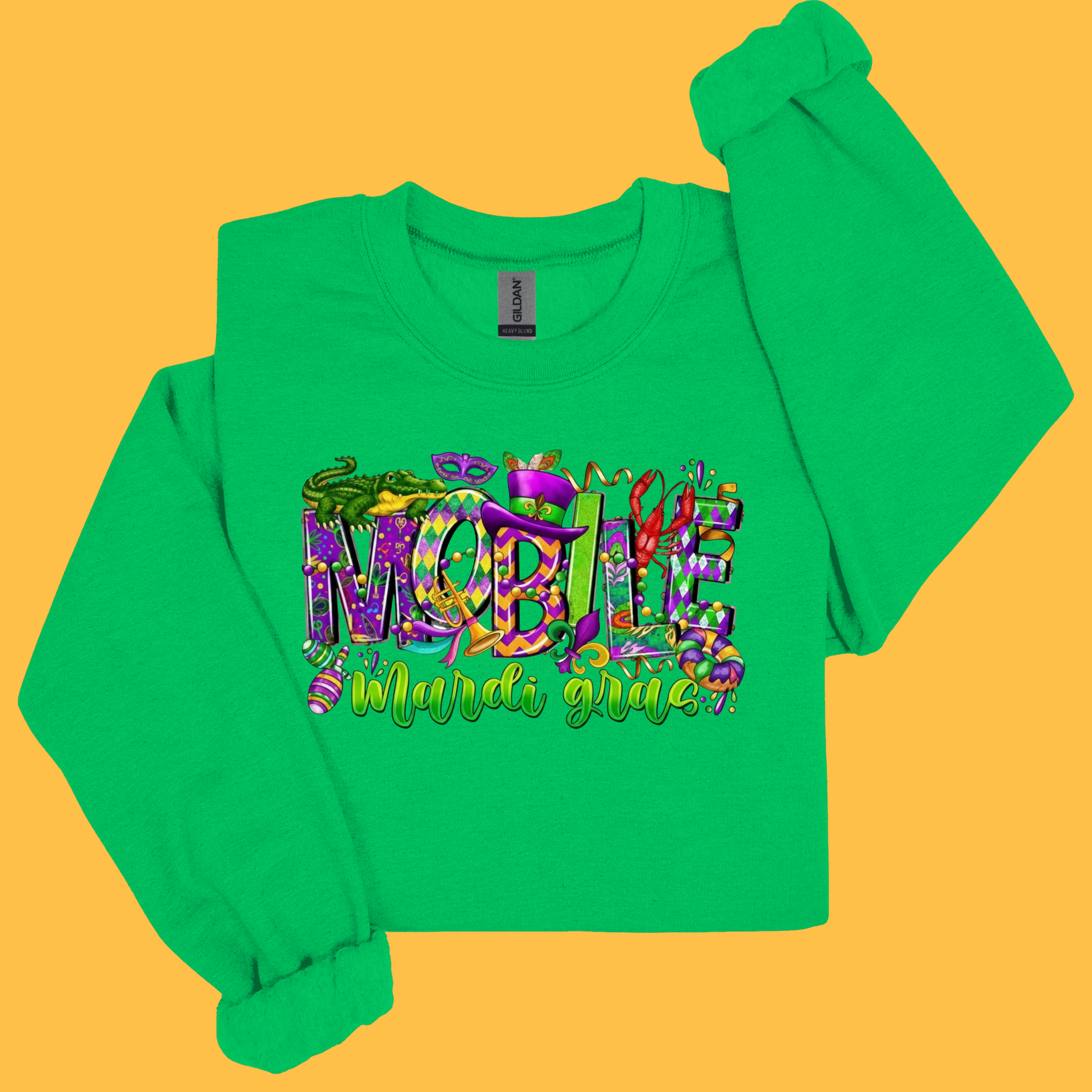 Mobile Mardi Gras Shirt & Hoodie - The Home of Mardi Gras Shirt/Hoodie
