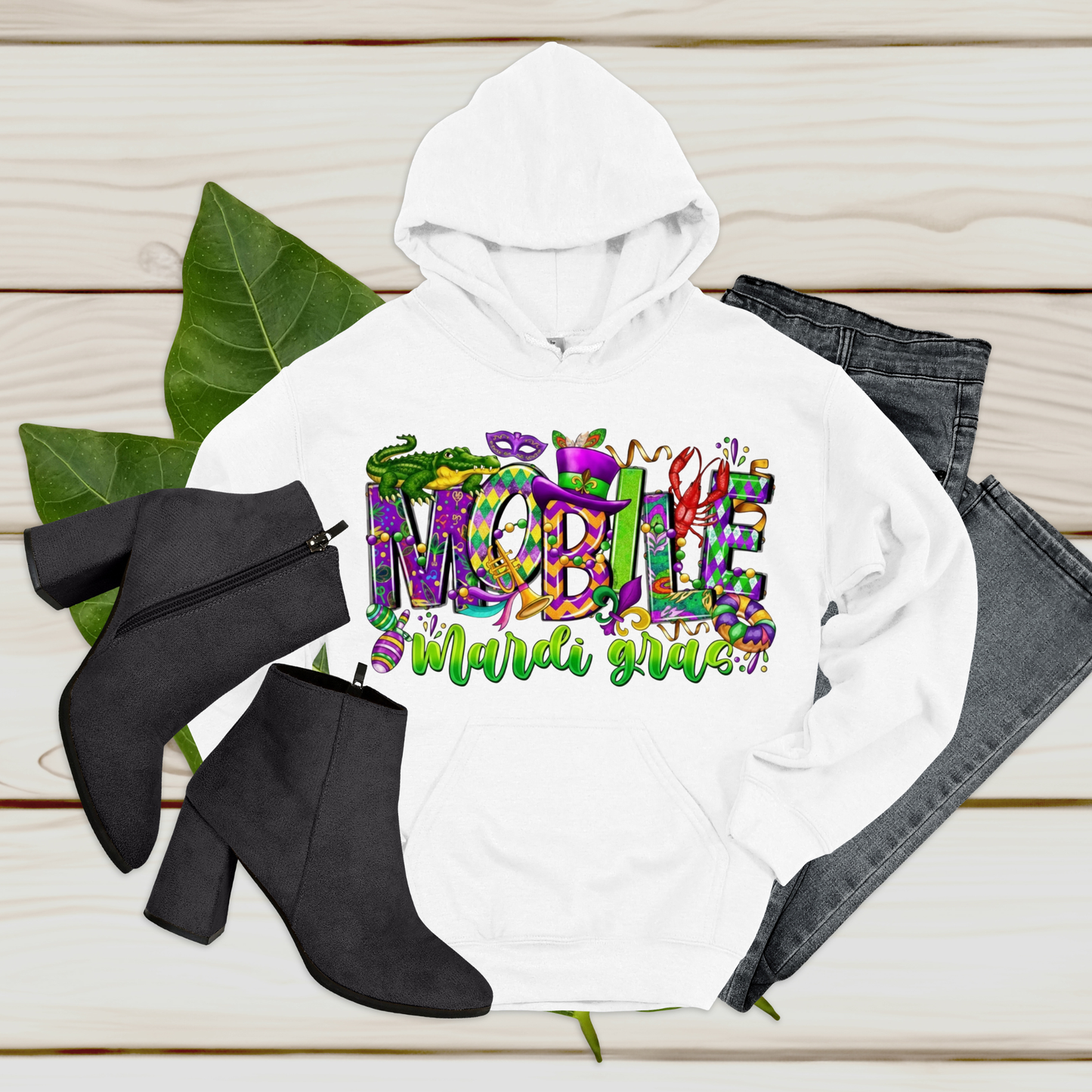 Mobile Mardi Gras Shirt & Hoodie - The Home of Mardi Gras Shirt/Hoodie
