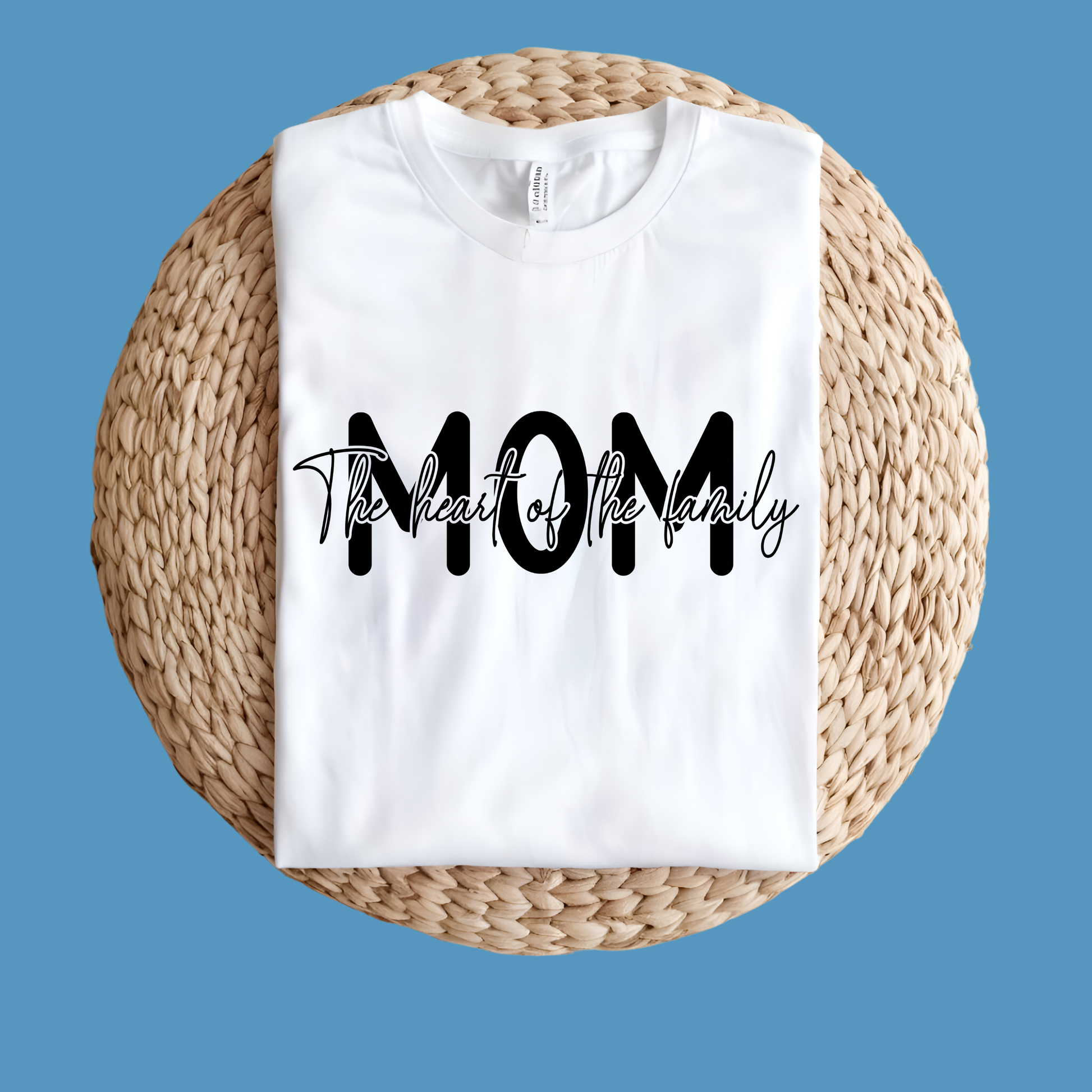 Mom Shirt - MOM The Heart of the Family - Meaningful Mother's Day Gift