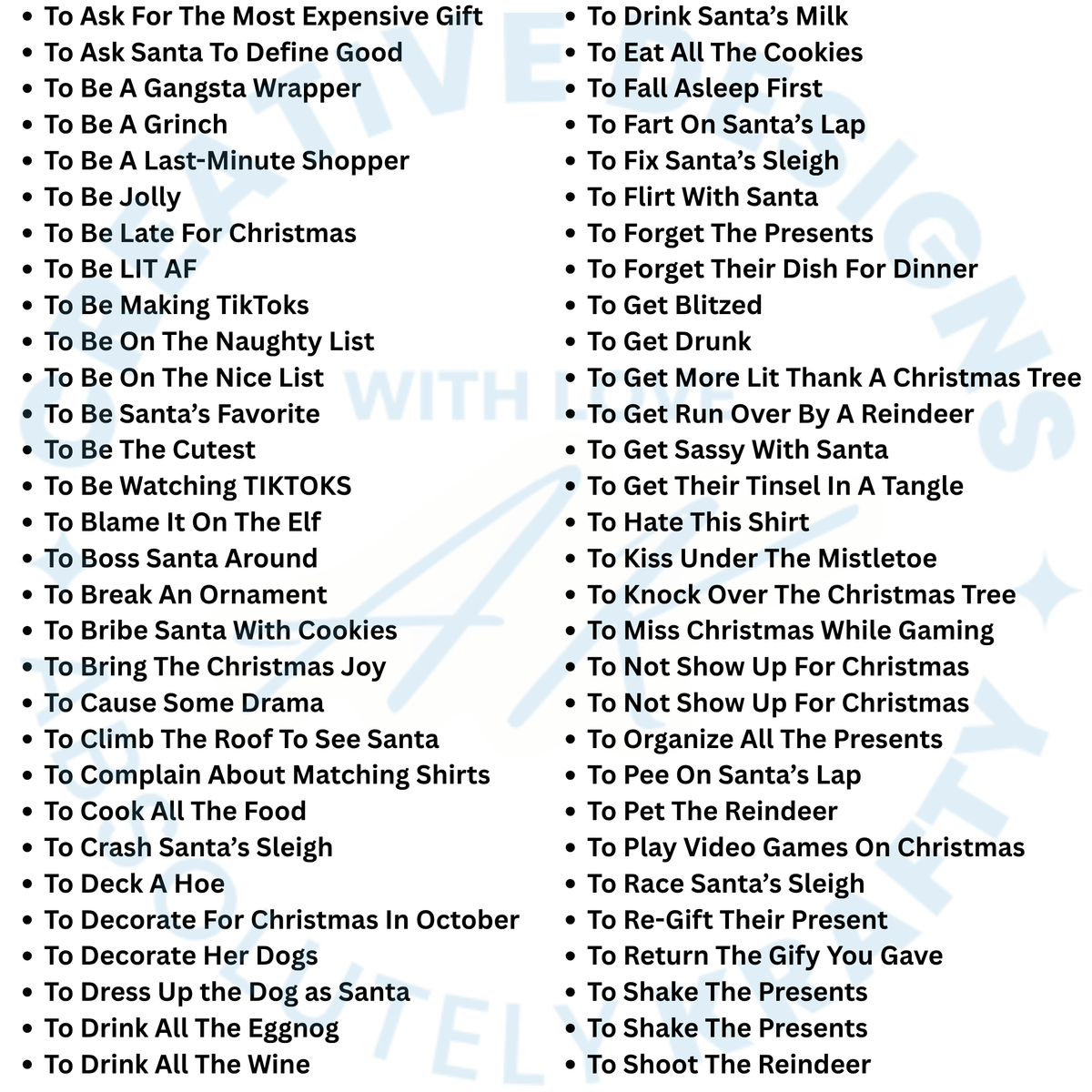 Custom "Most Likely To..." Matching Christmas Apparel | Short Sleeve, Long Sleeve & Sweatshirts V2