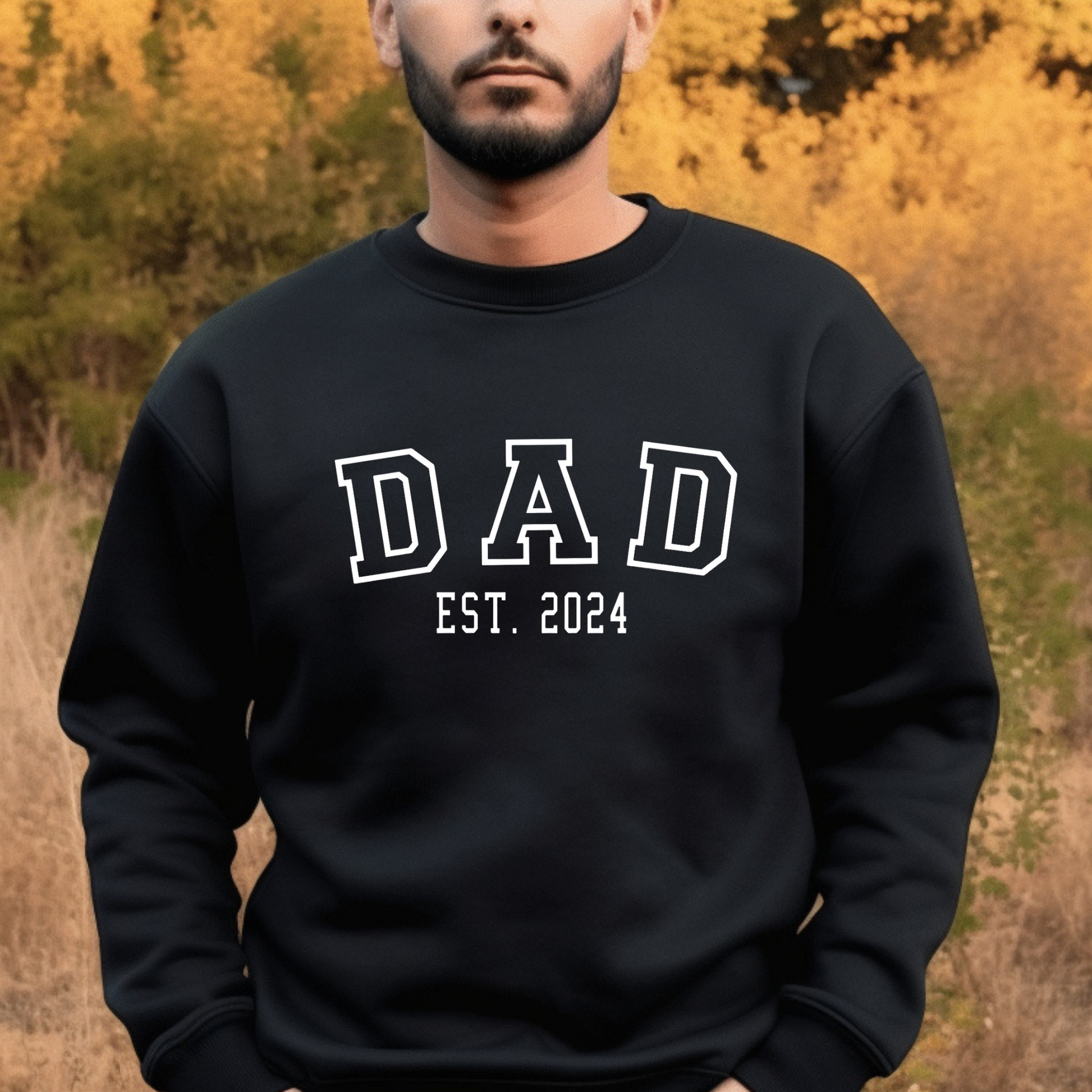 New Dad, First-Time Dad Shirt, Proud Dad Clothing, Dad to be Gift, Future Dad Sweatshirt, Dad Established Shirt, Dad Pride Sweater, Fatherhood Gift, Expectant Father Sweater