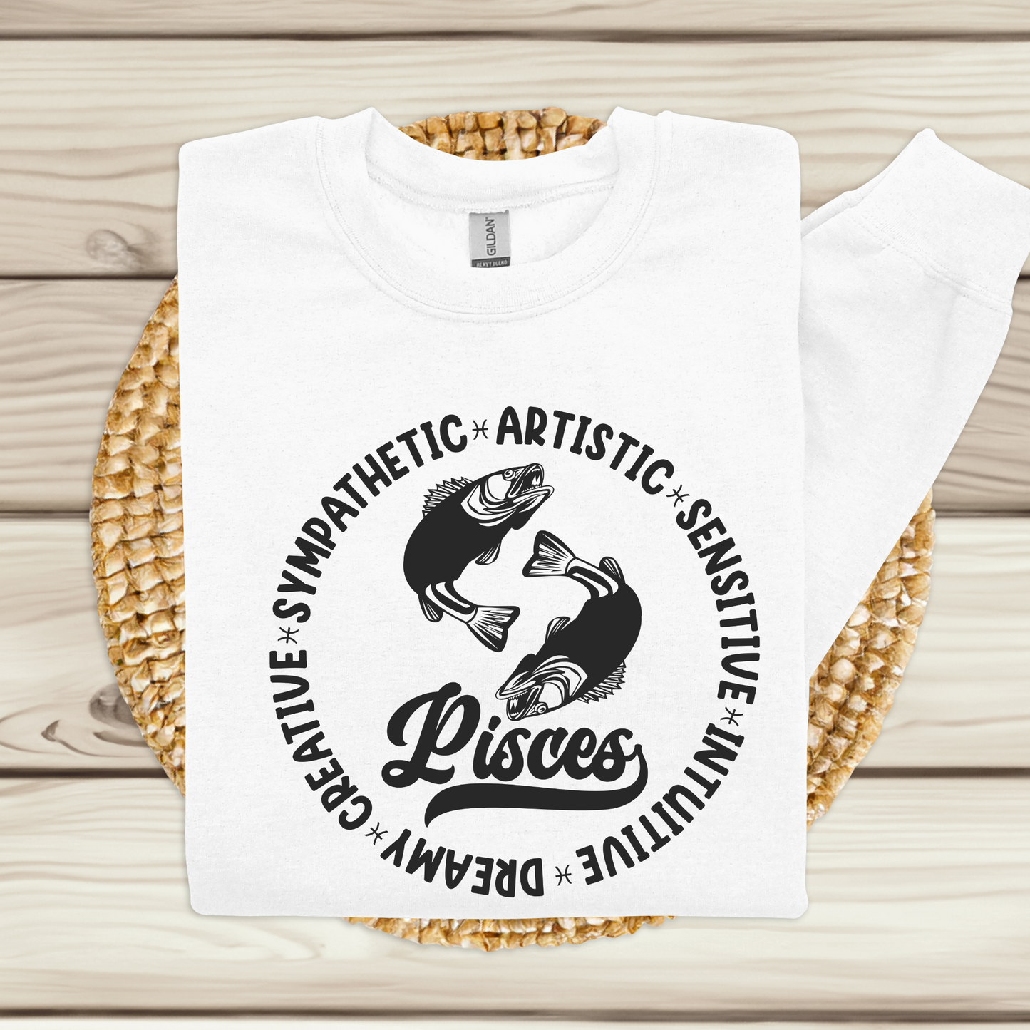 Pisces Sweatshirt - Cozy and Stylish Zodiac Sweater