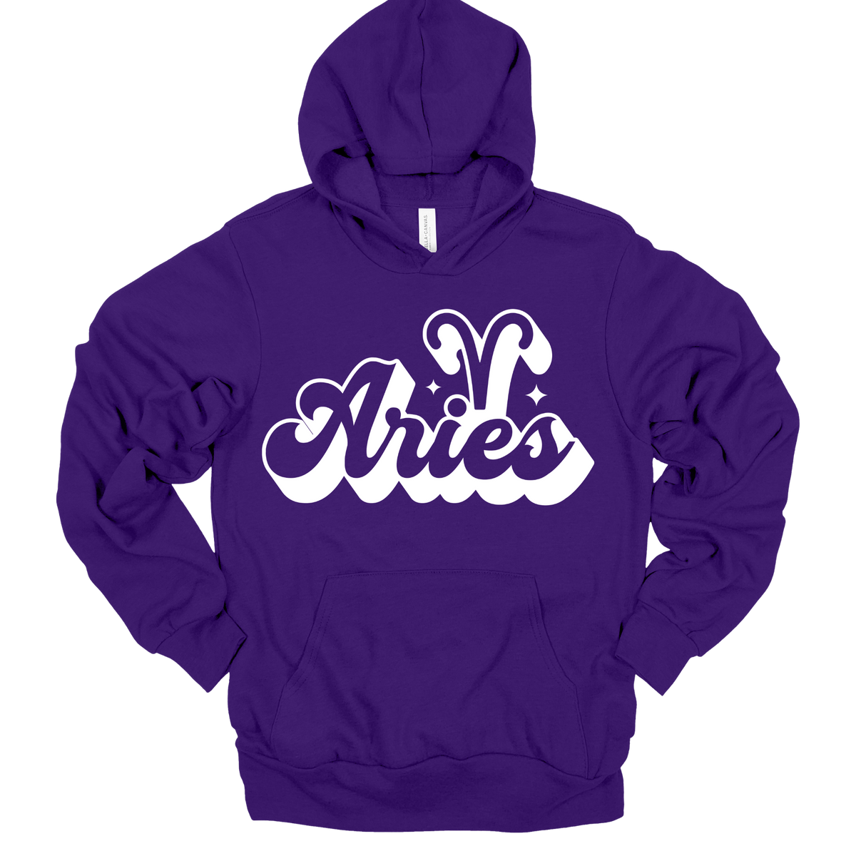 Aries Zodiac Hoodie - Retro Aries Horoscope Unisex Hoodie