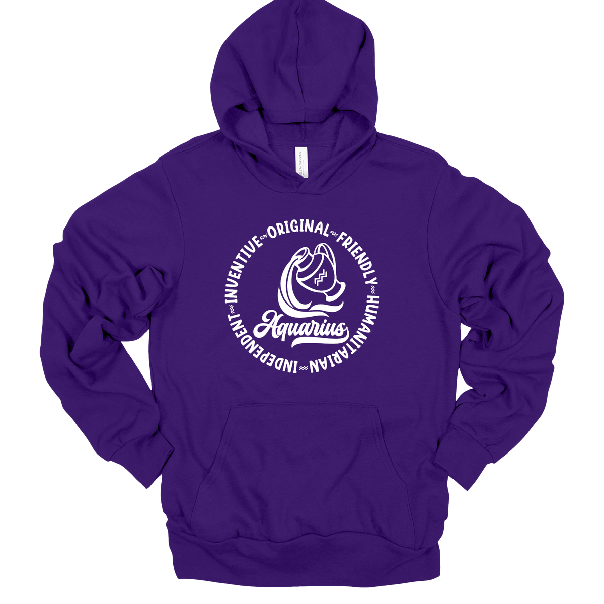 Aquarius Zodiac Shirt - Astrology Apparel, Crewneck, Long Sleeve, and Hoodie