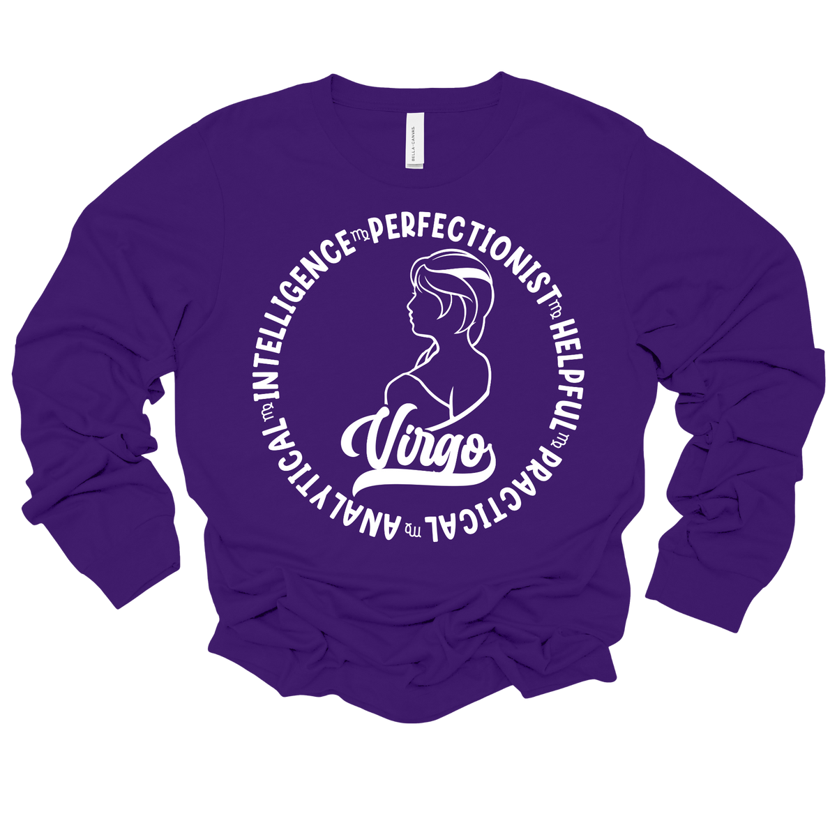 Virgo Zodiac Shirt - Astrology Apparel, Crewneck, Long Sleeve, and Hoodie