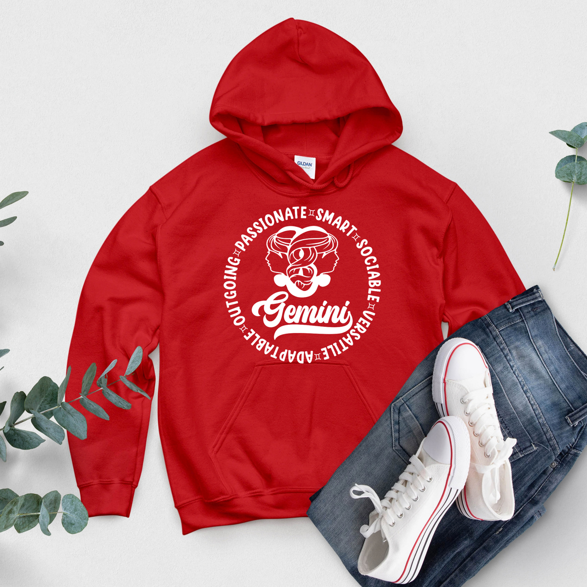 Gemini Zodiac Shirt - Astrology Apparel, Crewneck, Long Sleeve, and Hoodie