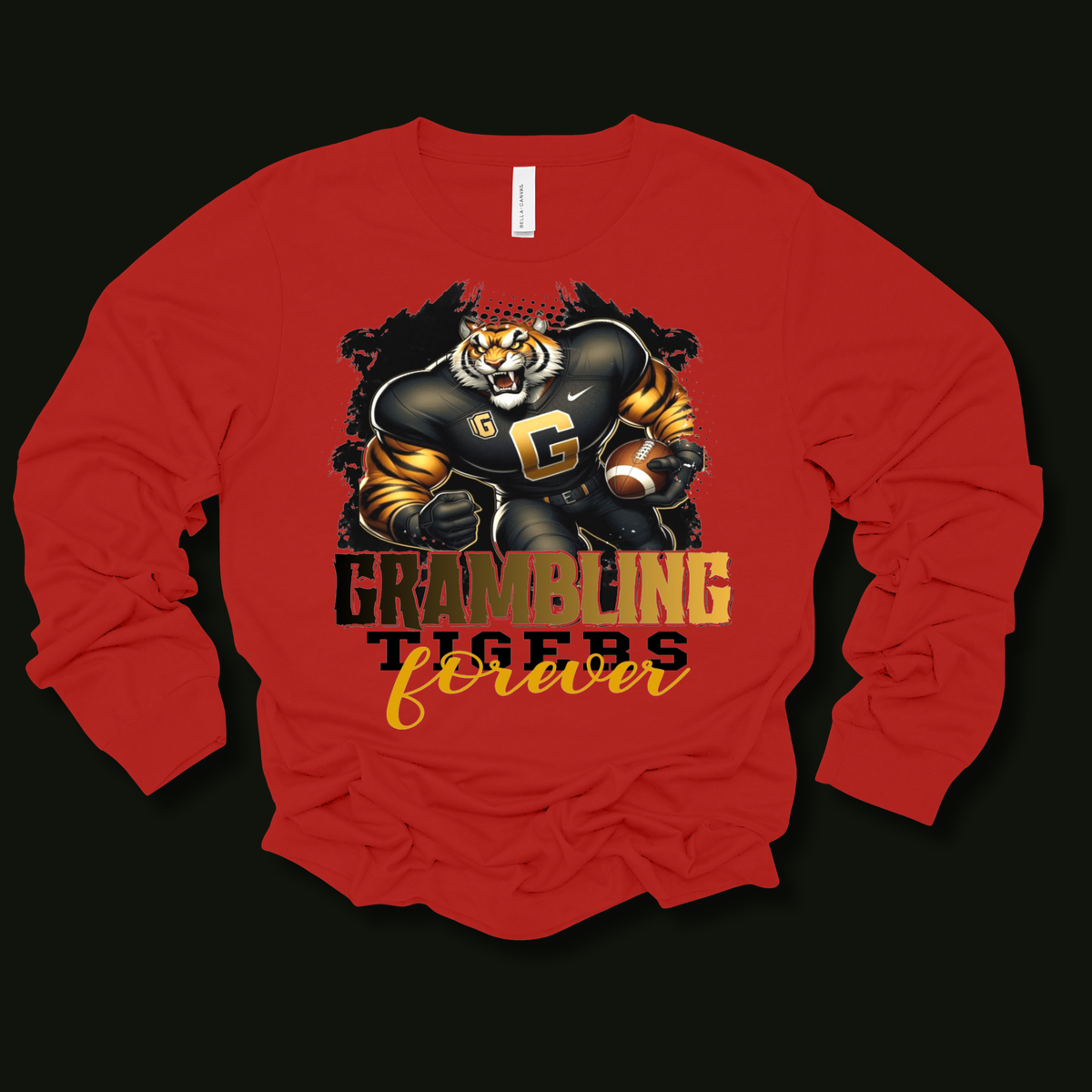 Grambling Tigers Football Shirt - Unisex Game Day Bold Tee-Sweater-Hoodie