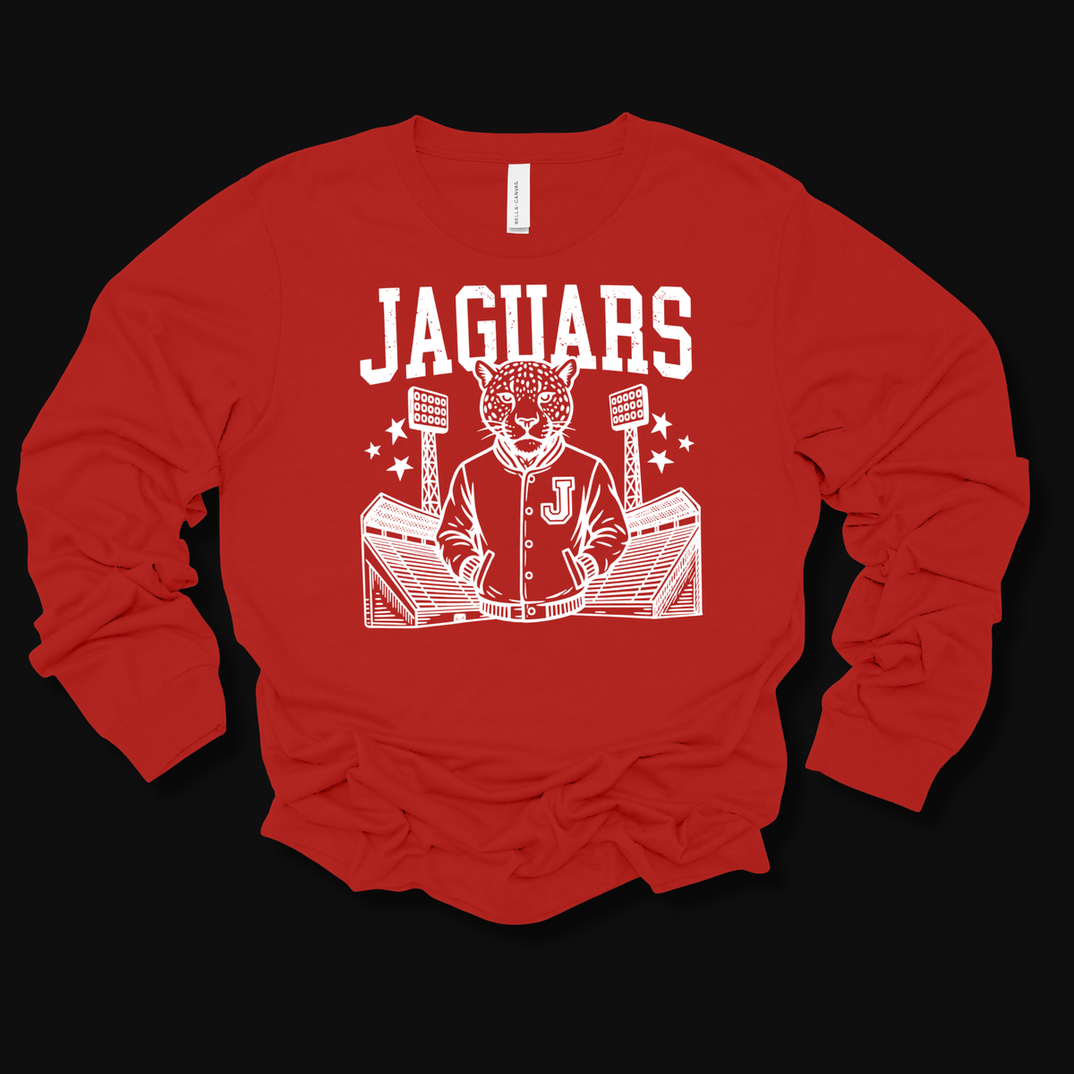 Jaguars Mascot Shirt - Jaguar  Varsity Jacket Football Game Day Spirit T-Shirt
