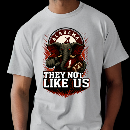 Alabama Mascot Shirt - Alabama They Not Like Us Football Game Day Tee