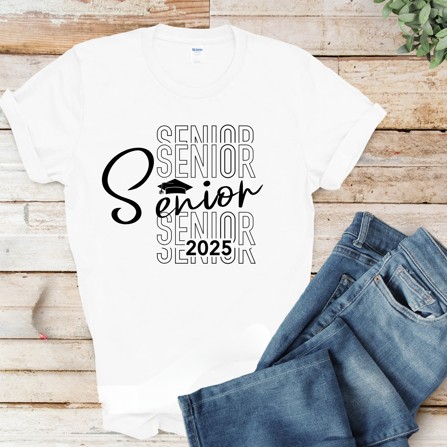 Senior 2025 T-Shirt - Graduating Senior Class of 2025 Senior Tee Celebrate the Class of 2025! Perfect for graduation ceremonies, senior photos, and daily wear.